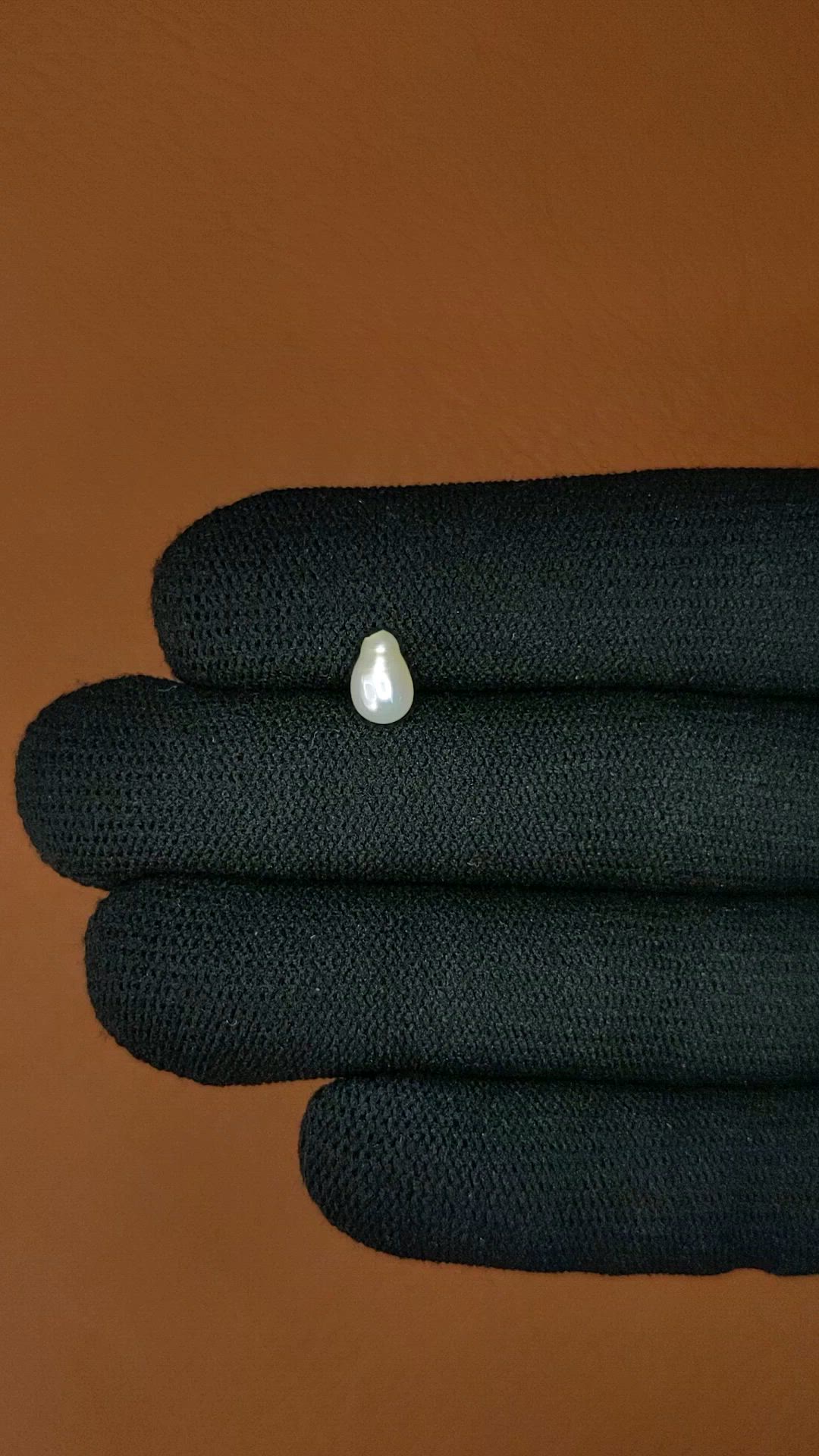 1.02 Ct. Cream Edison Pearl from China Size Video