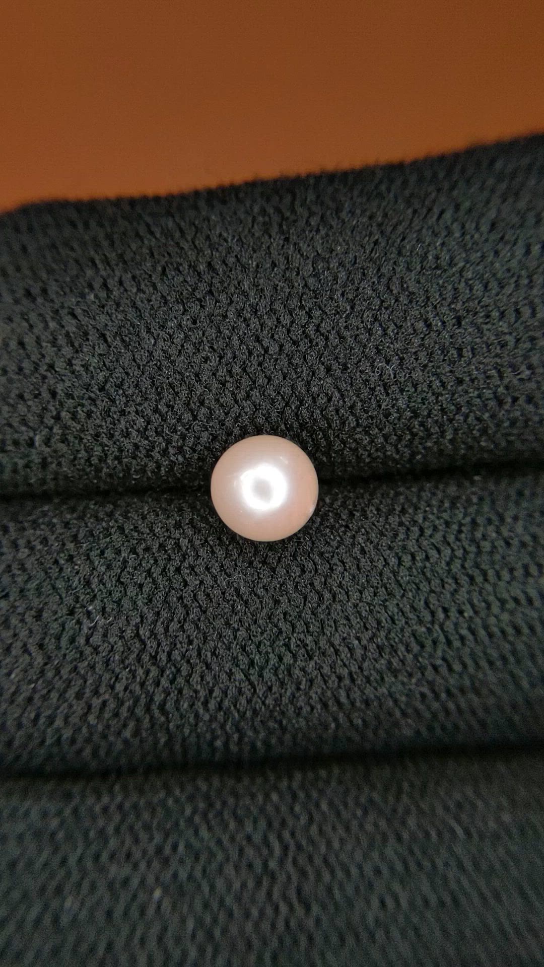 1.30 Ct. Cream Edison Pearl from China Size Video