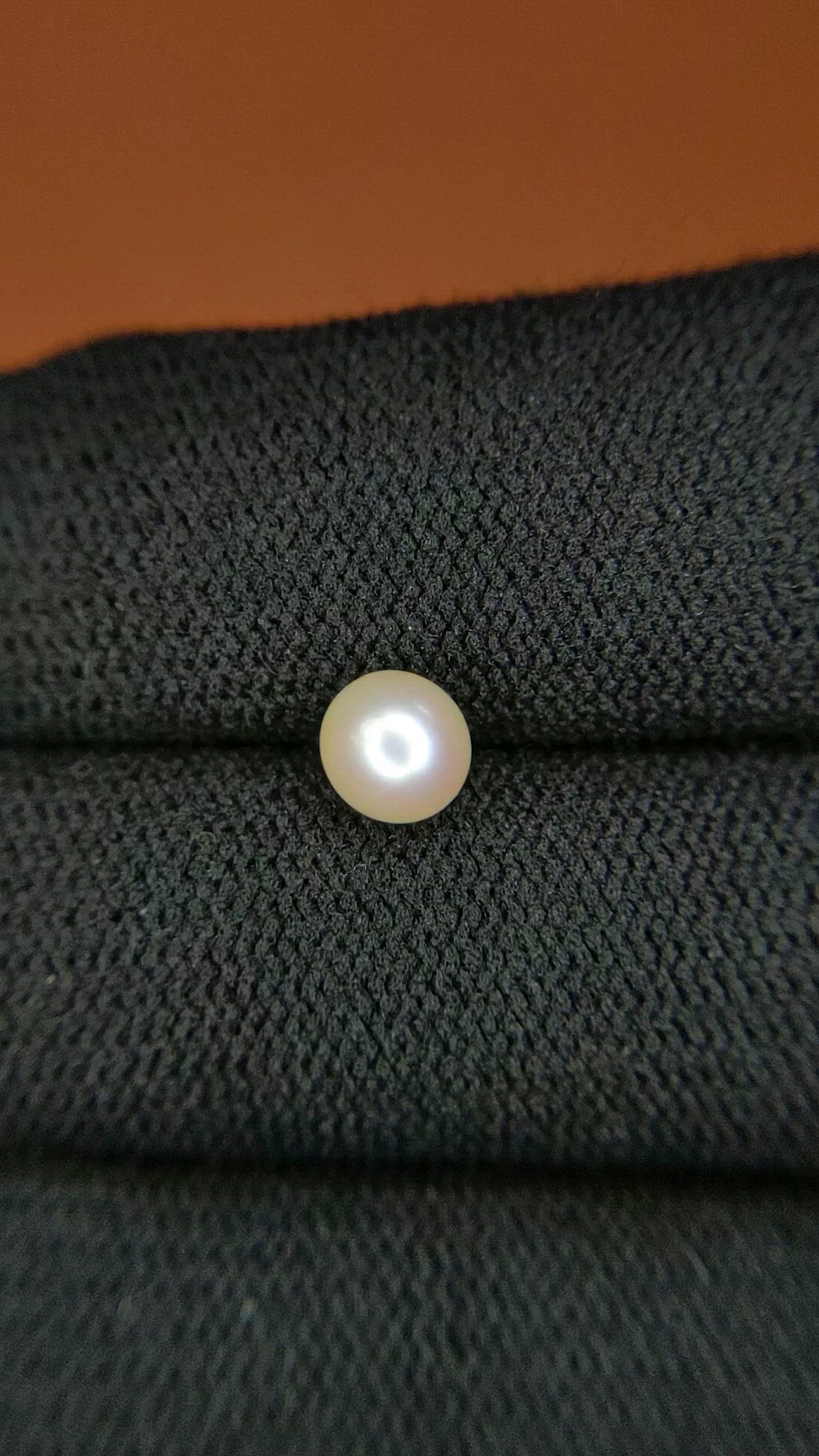 1.16 Ct. Cream Edison Pearl from China Size Video