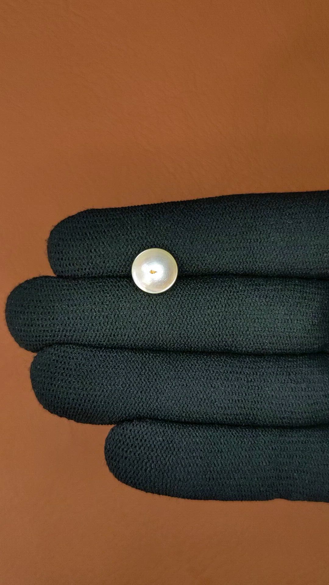 4.15 Ct. Cream Edison Pearl from China Size Video