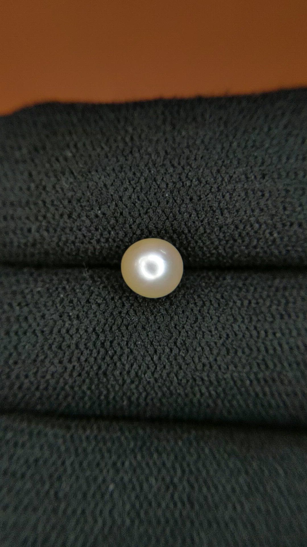 1.46 Ct. Cream Edison Pearl from China Size Video