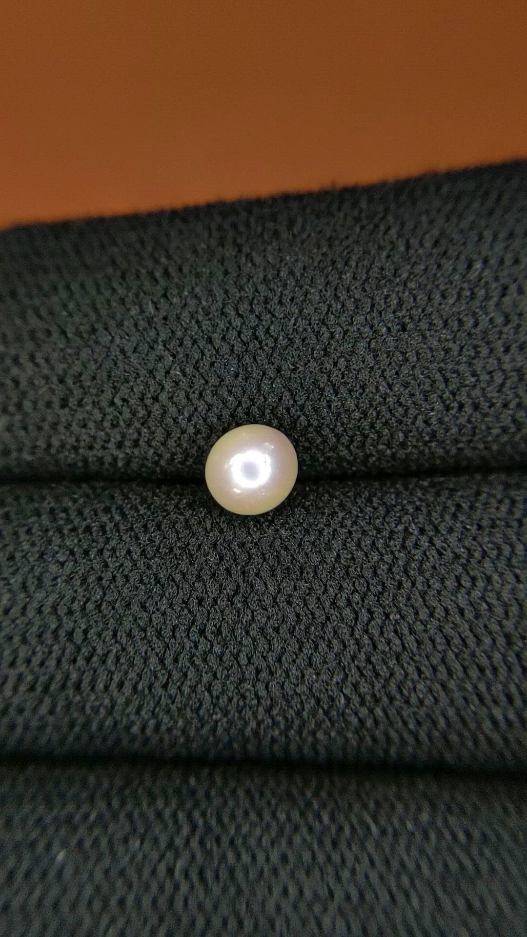0.95 Ct. Cream Edison Pearl from China Size Video