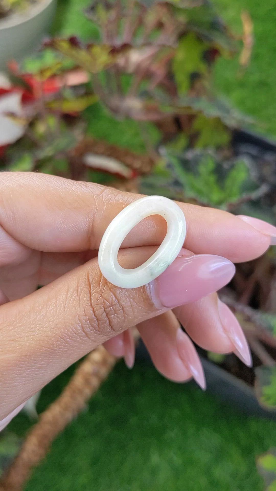 12.42 Ct. Greenish Yellow Jade from Burma (Myanmar) Size Video