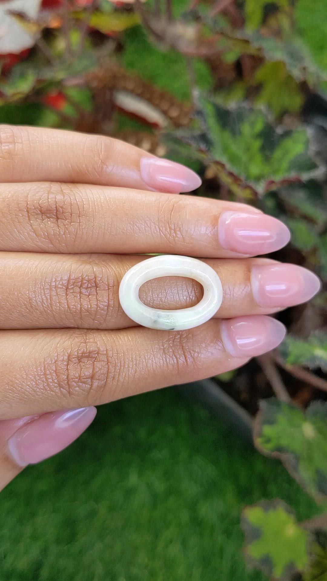 12.42 Ct. Greenish Yellow Jade from Burma (Myanmar) Size Video
