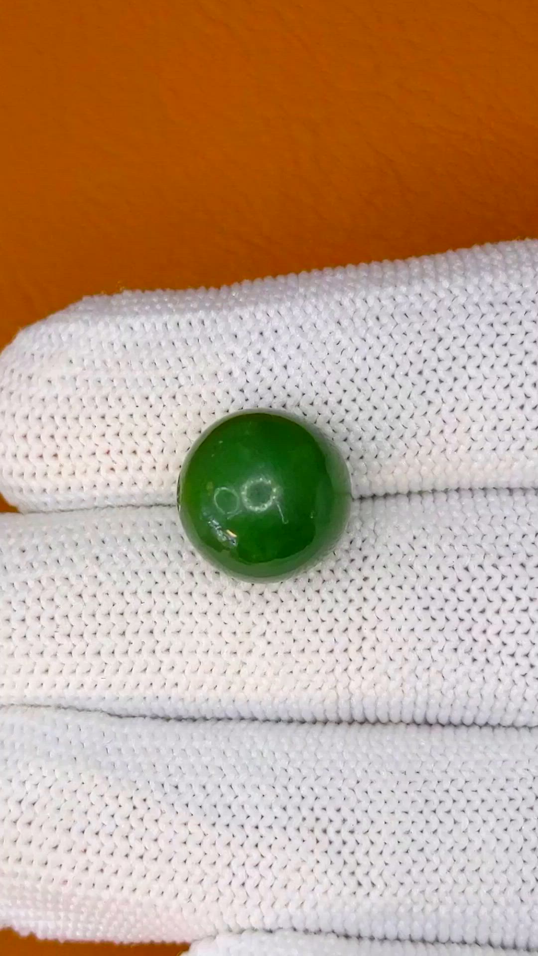 13.20 Ct. Green Jade from Burma (Myanmar) Size Video