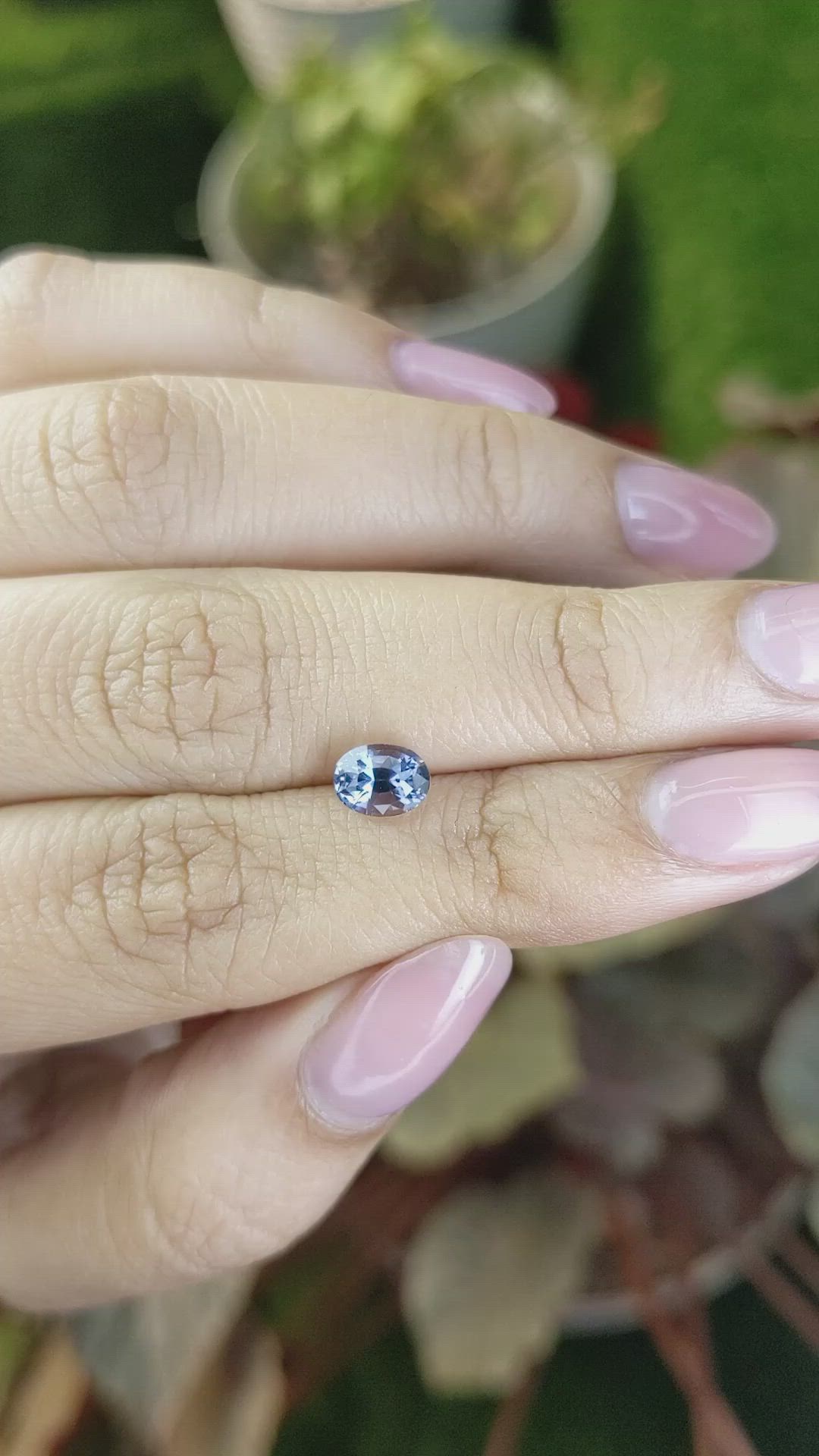 1.18 Ct. Blue Spinel from Ceylon (Sri Lanka) Size Video