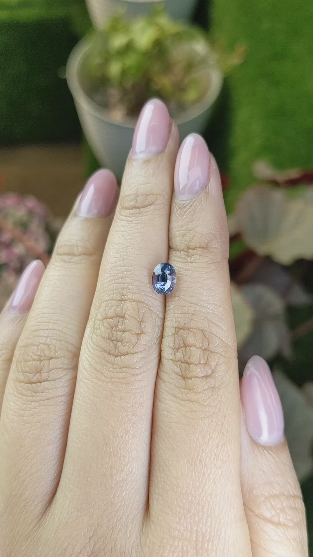 1.18 Ct. Blue Spinel from Ceylon (Sri Lanka) Size Video