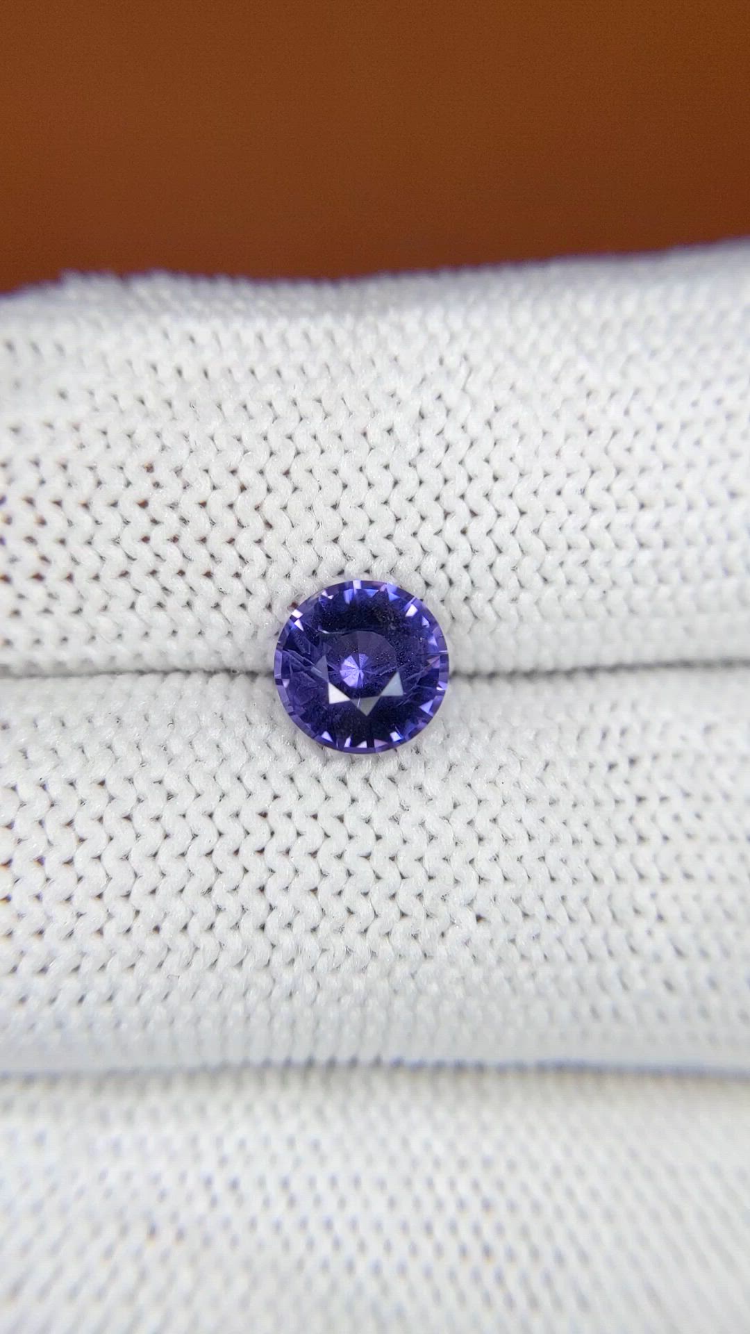 1.39 Ct. Purple Spinel from Ceylon (Sri Lanka) Size Video