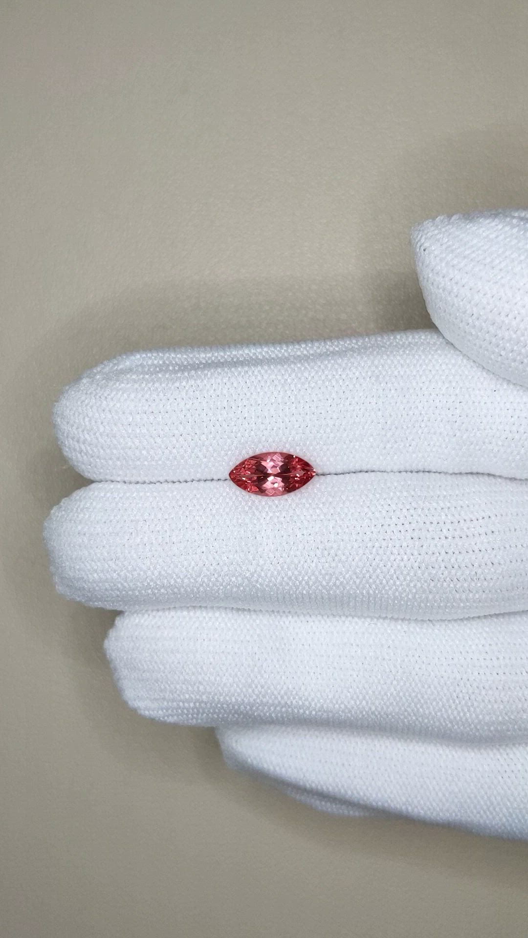 1.15 Ct. Pink Spinel from Tanzania Size Video