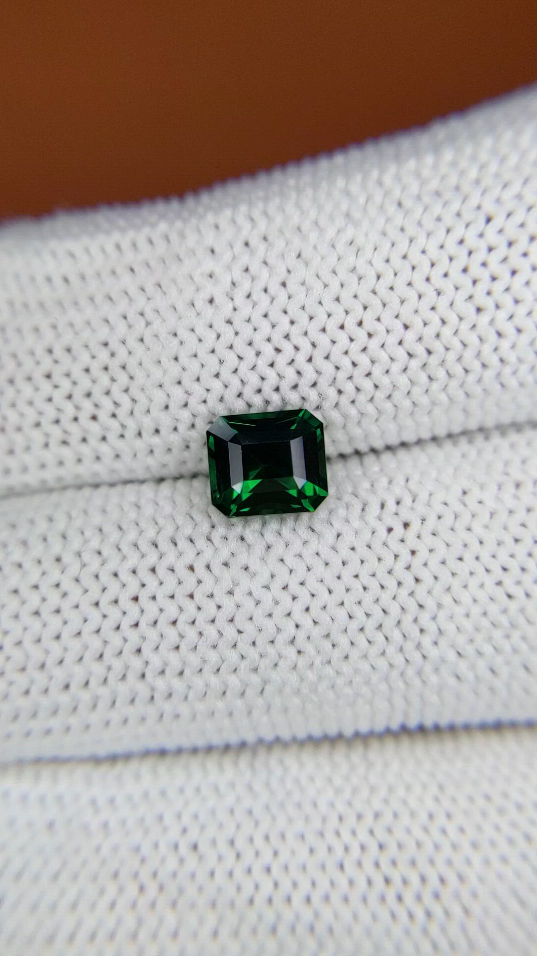 1.35 Ct. Tsavorite Garnet from Pakistan Size Video