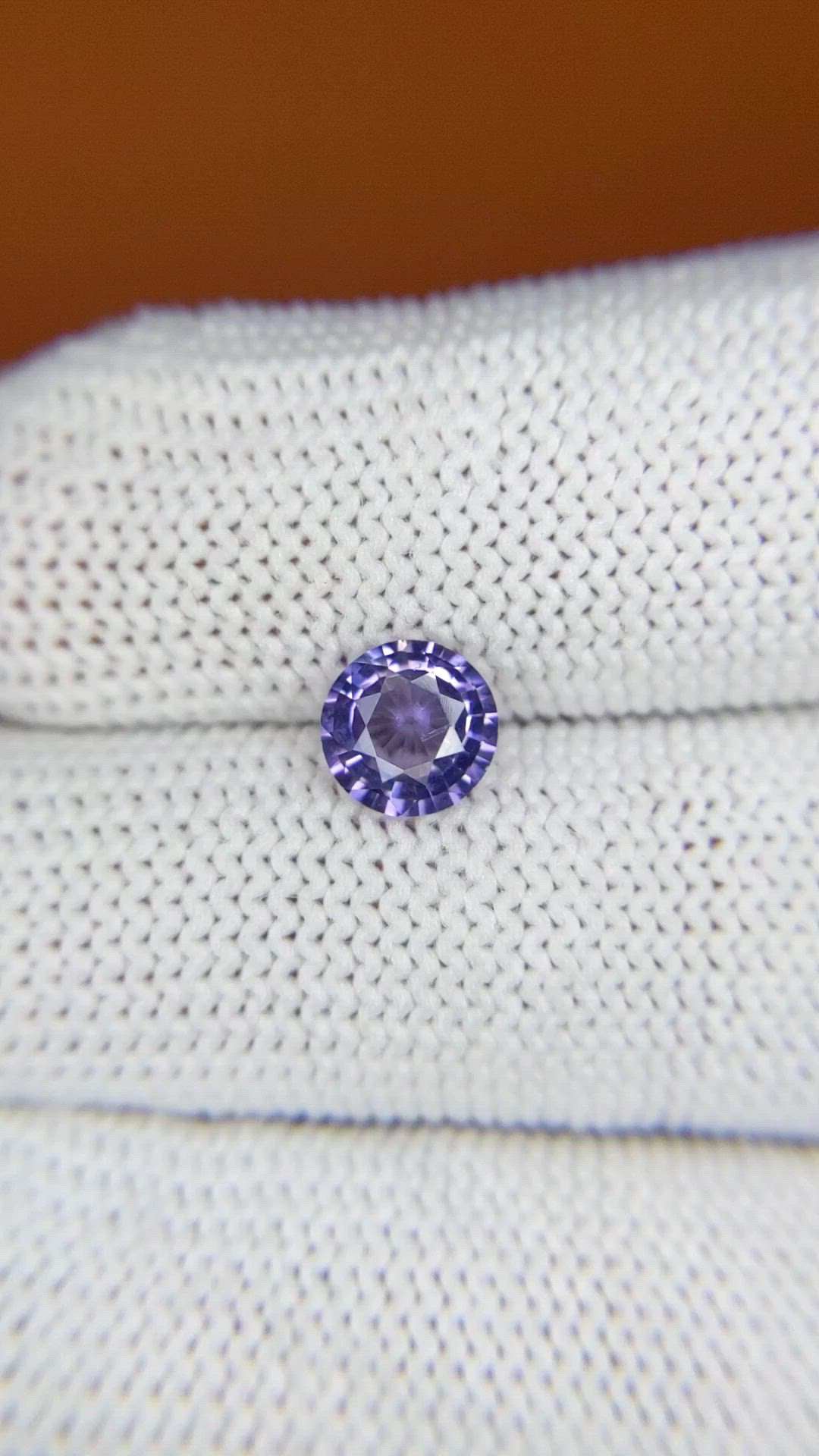 1.03 Ct. Purple Spinel from Ceylon (Sri Lanka) Size Video