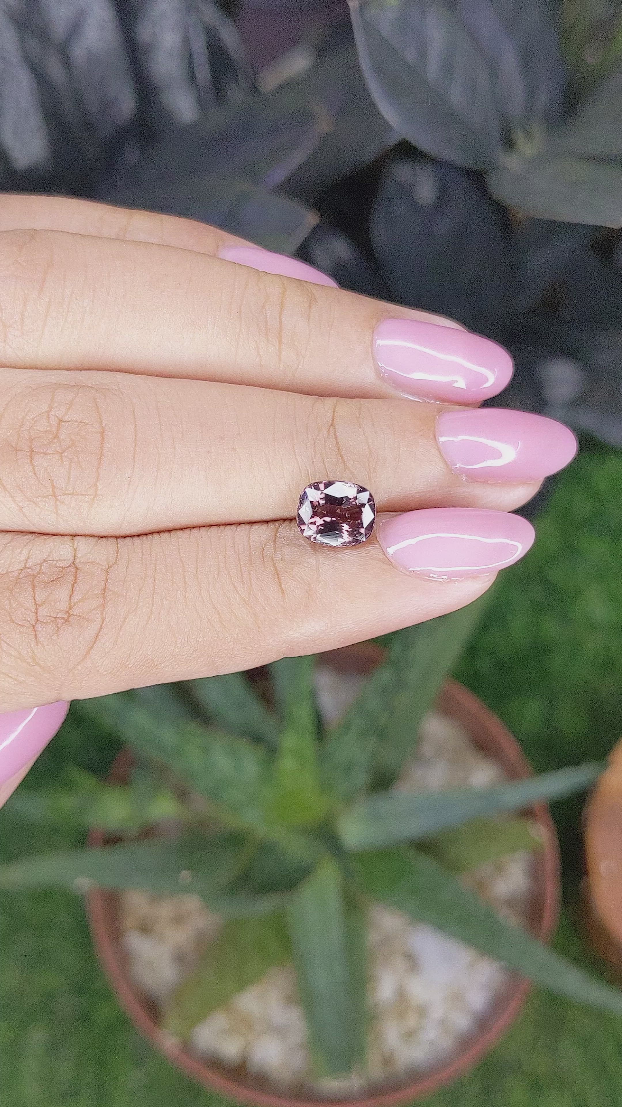 2.01 Ct. Color Change Garnet from Madagascar Size Video