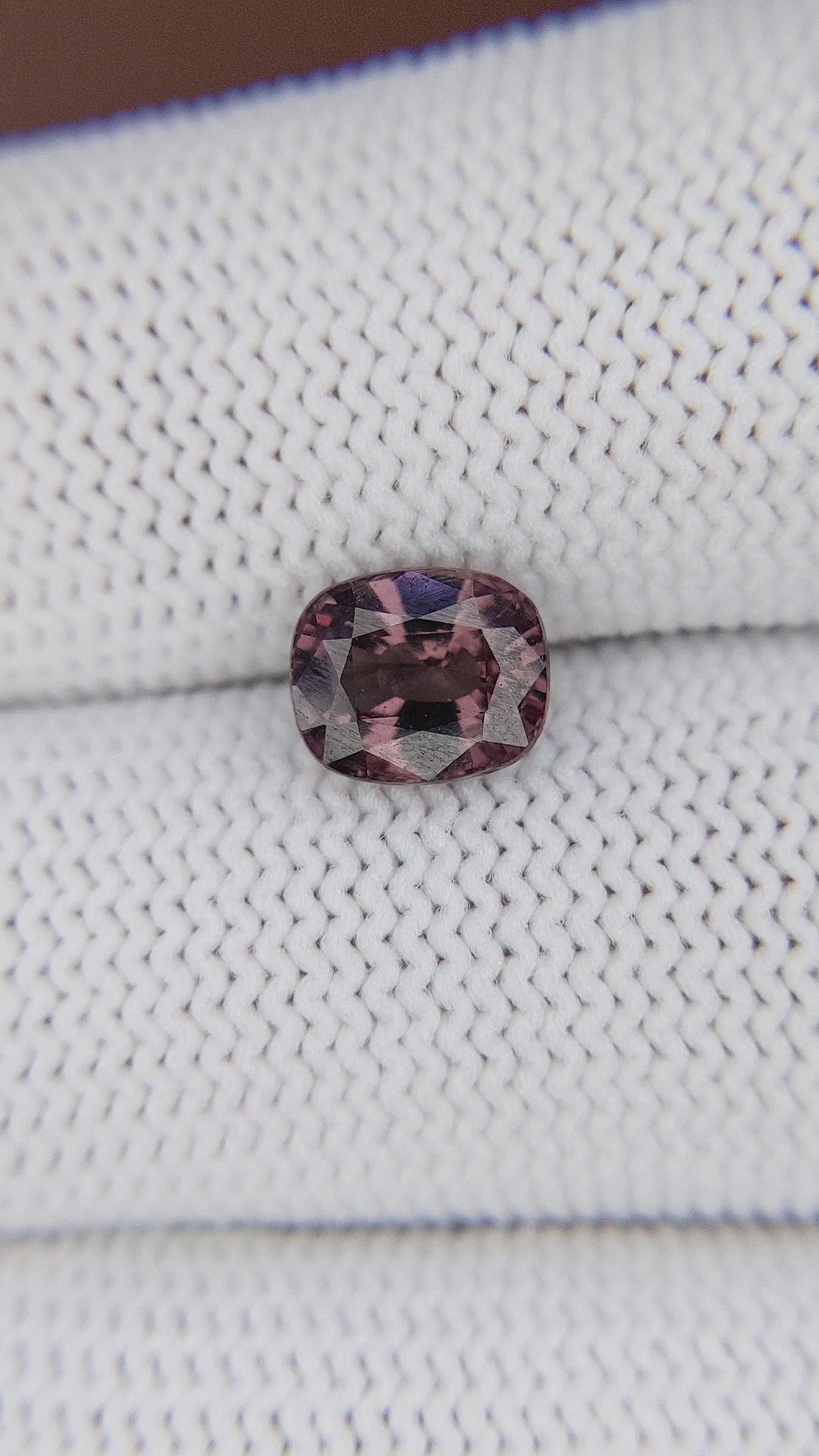 2.01 Ct. Color Change Garnet from Madagascar Size Video