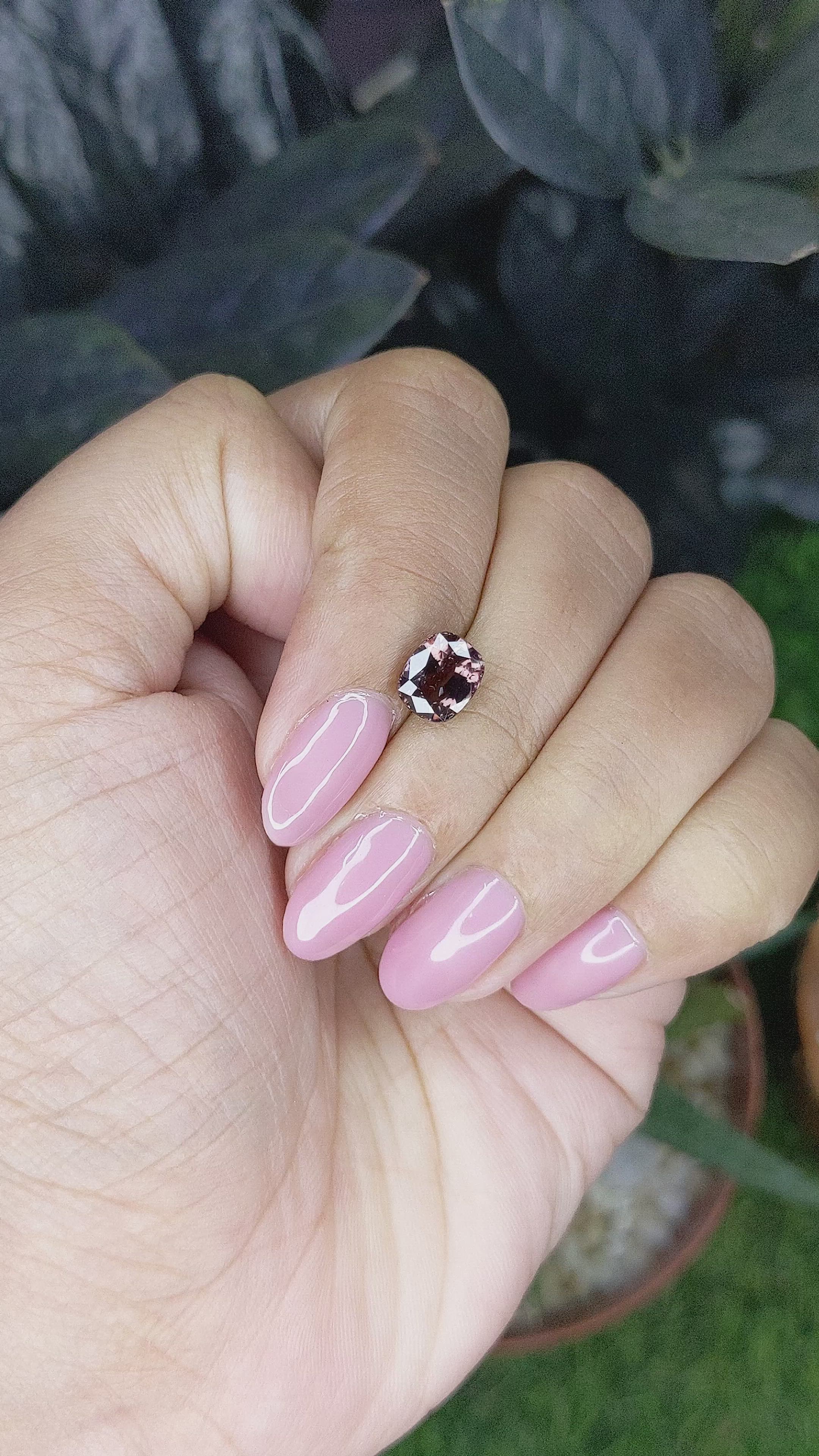 2.01 Ct. Color Change Garnet from Madagascar Size Video