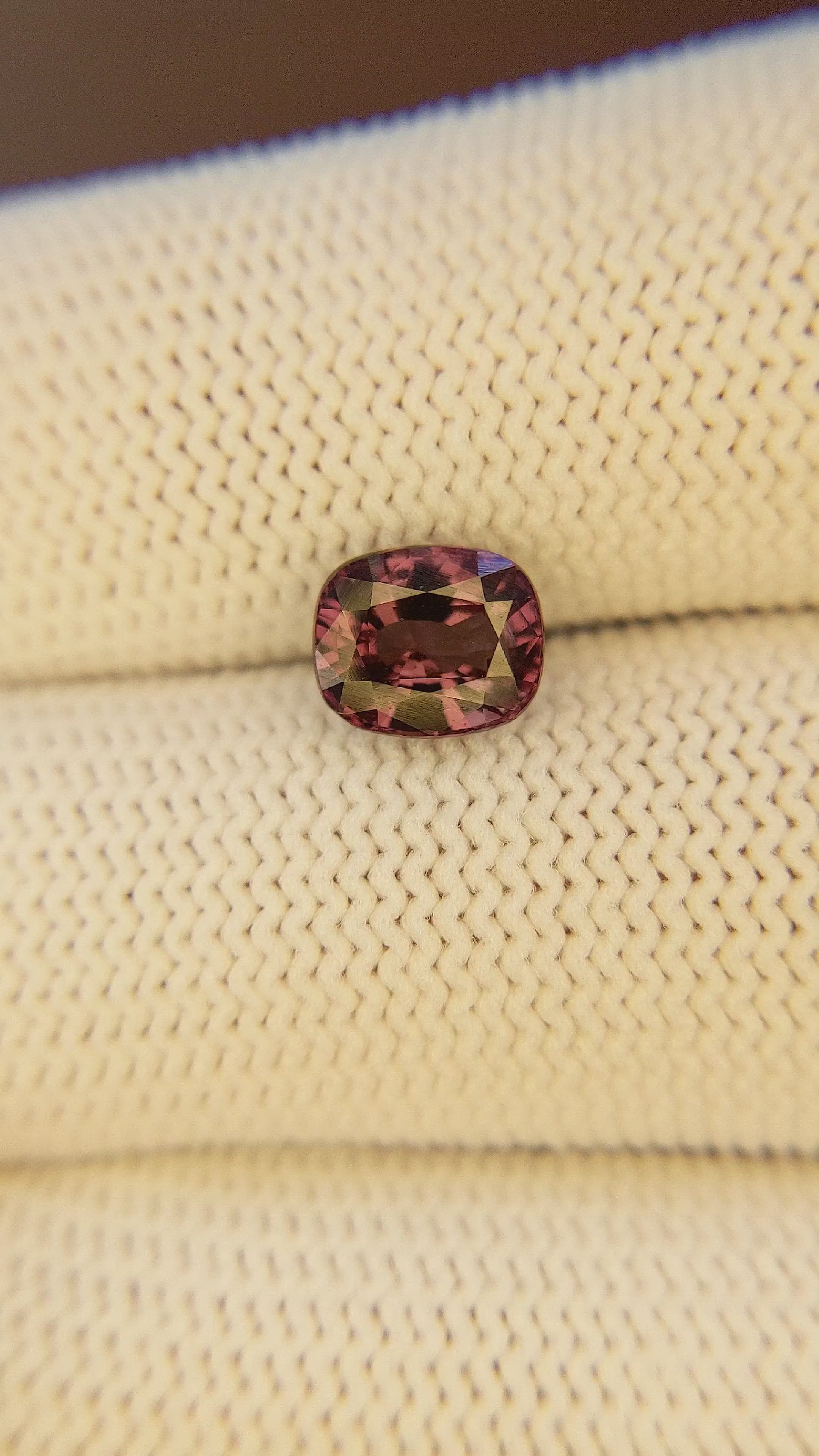 2.01 Ct. Color Change Garnet from Madagascar Size Video