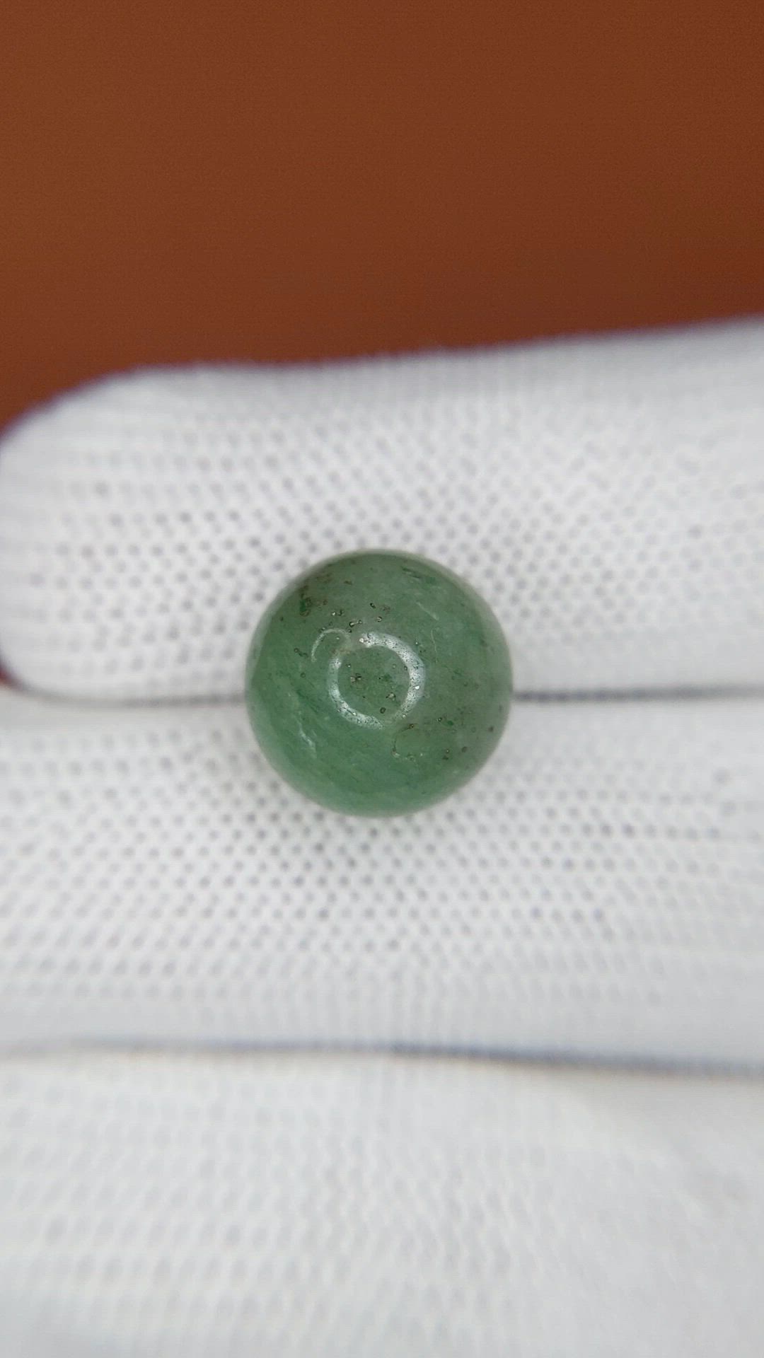 10.21 Ct. Green Jade from Burma (Myanmar) Size Video