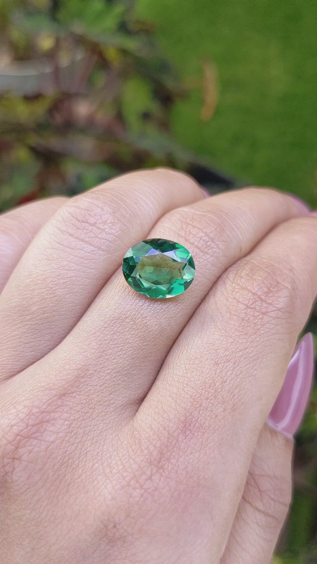 4.12 Ct. Green Prasiolite from Madagascar Size Video