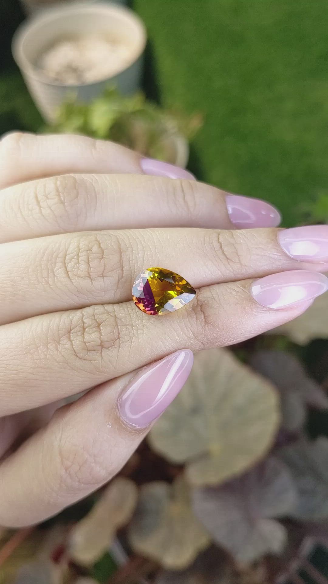 4.76 Ct. Bi Color Ametrine from Brazil Size Video