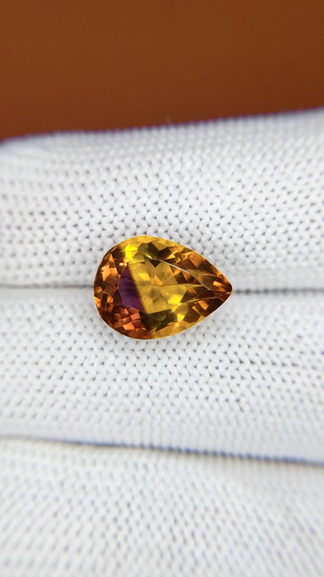 4.76 Ct. Bi Color Ametrine from Brazil Size Video
