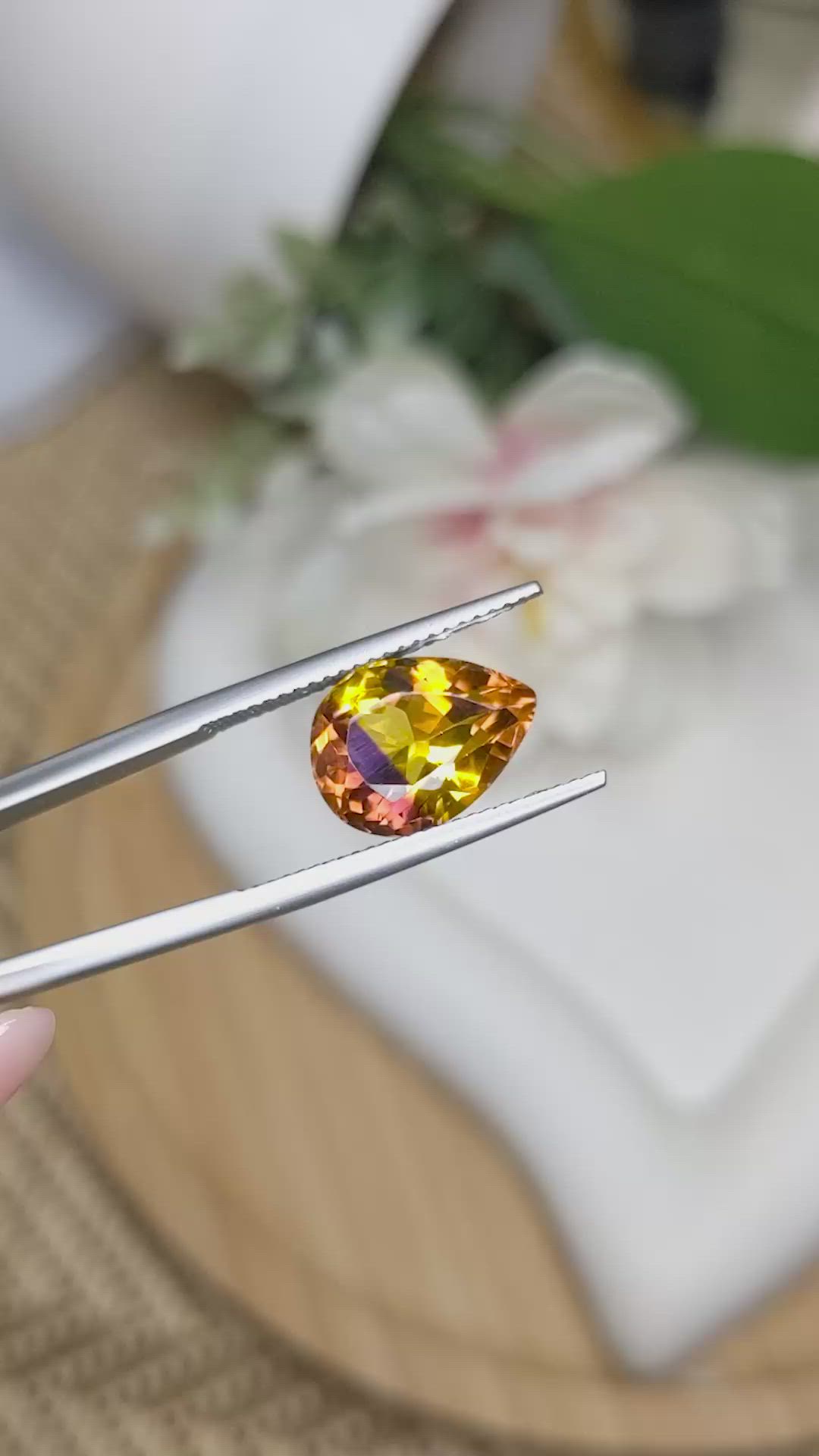 4.76 Ct. Bi Color Ametrine from Brazil Size Video
