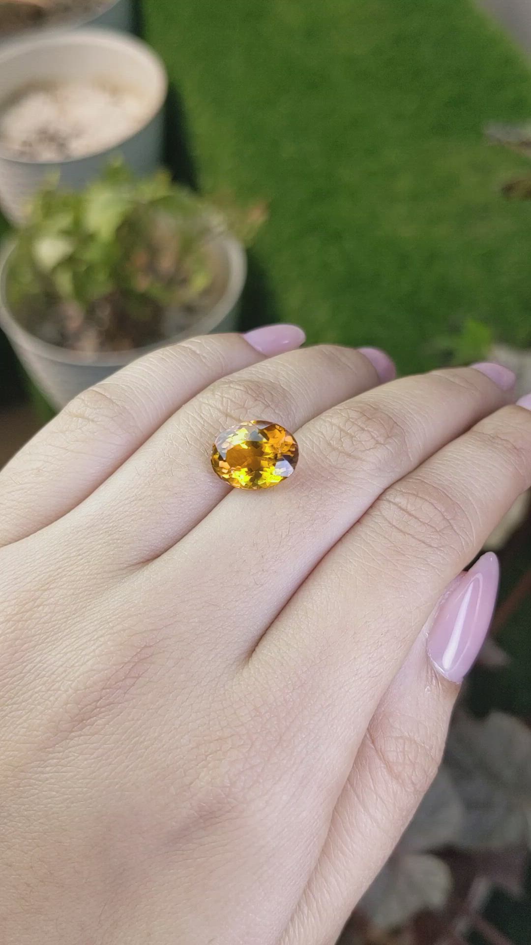 5.25 Ct. Bi Color Ametrine from Brazil Size Video