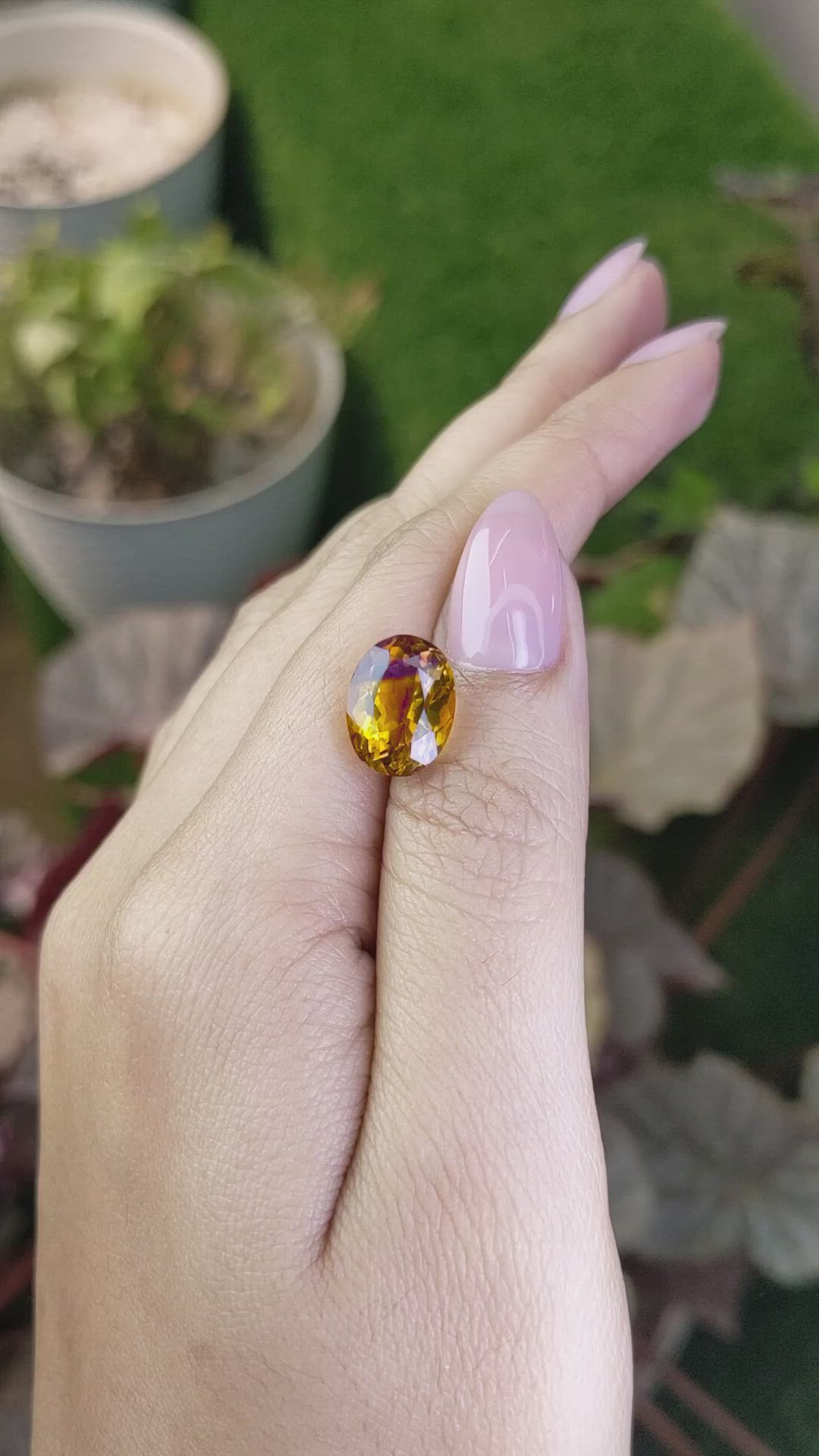 5.25 Ct. Bi Color Ametrine from Brazil Size Video