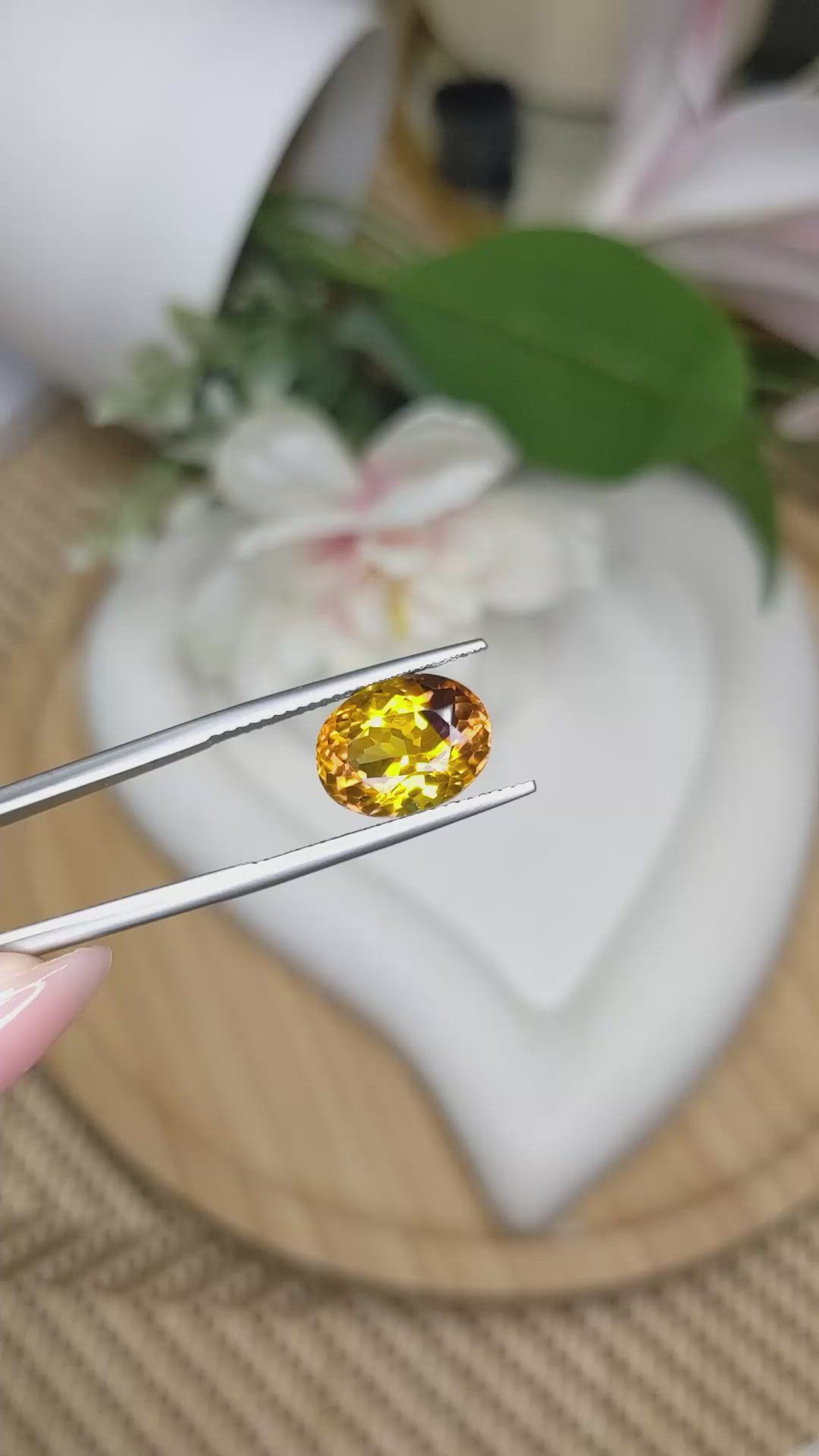 5.25 Ct. Bi Color Ametrine from Brazil Size Video