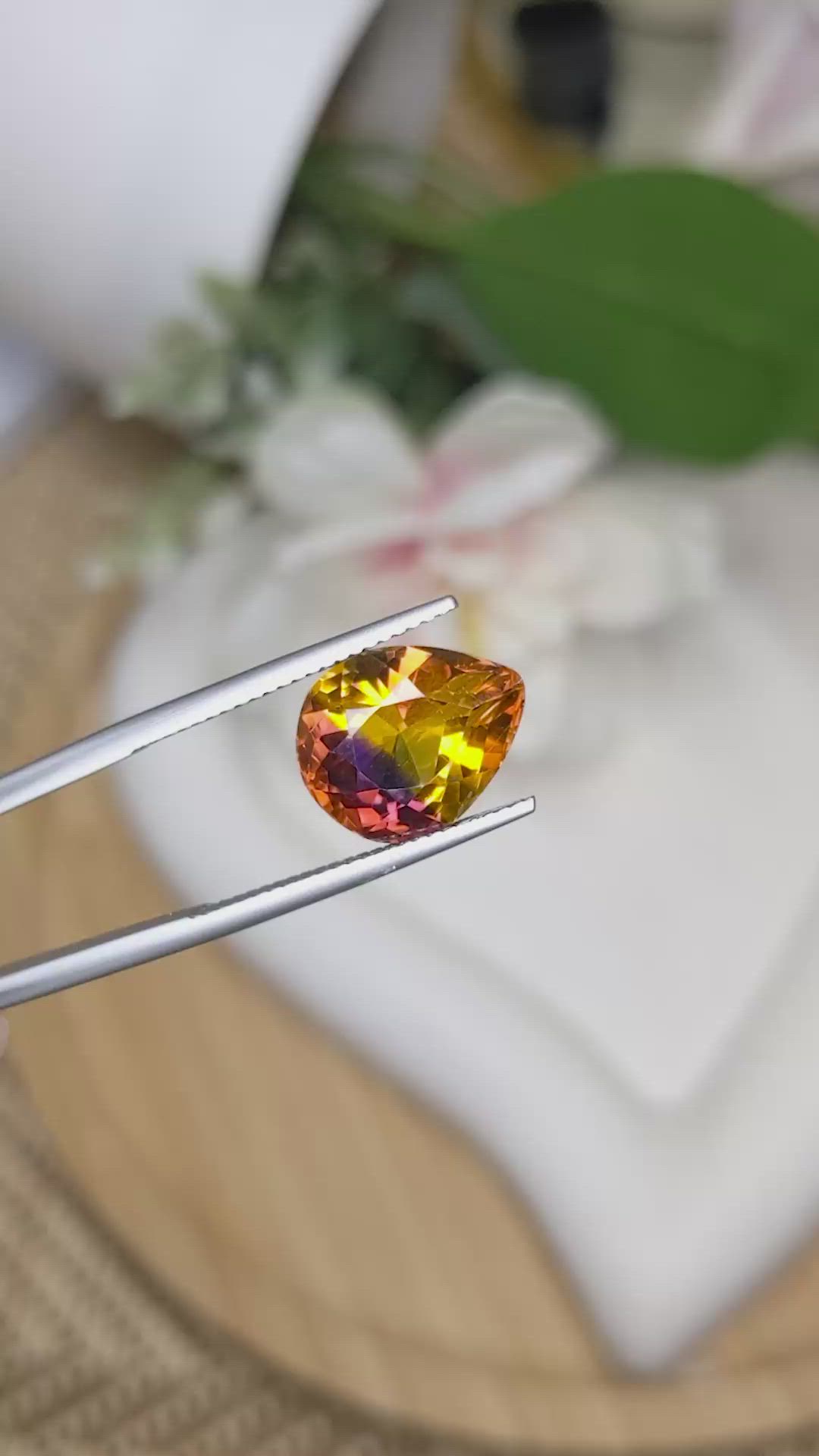6.24 Ct. Bi Color Ametrine from Brazil Size Video