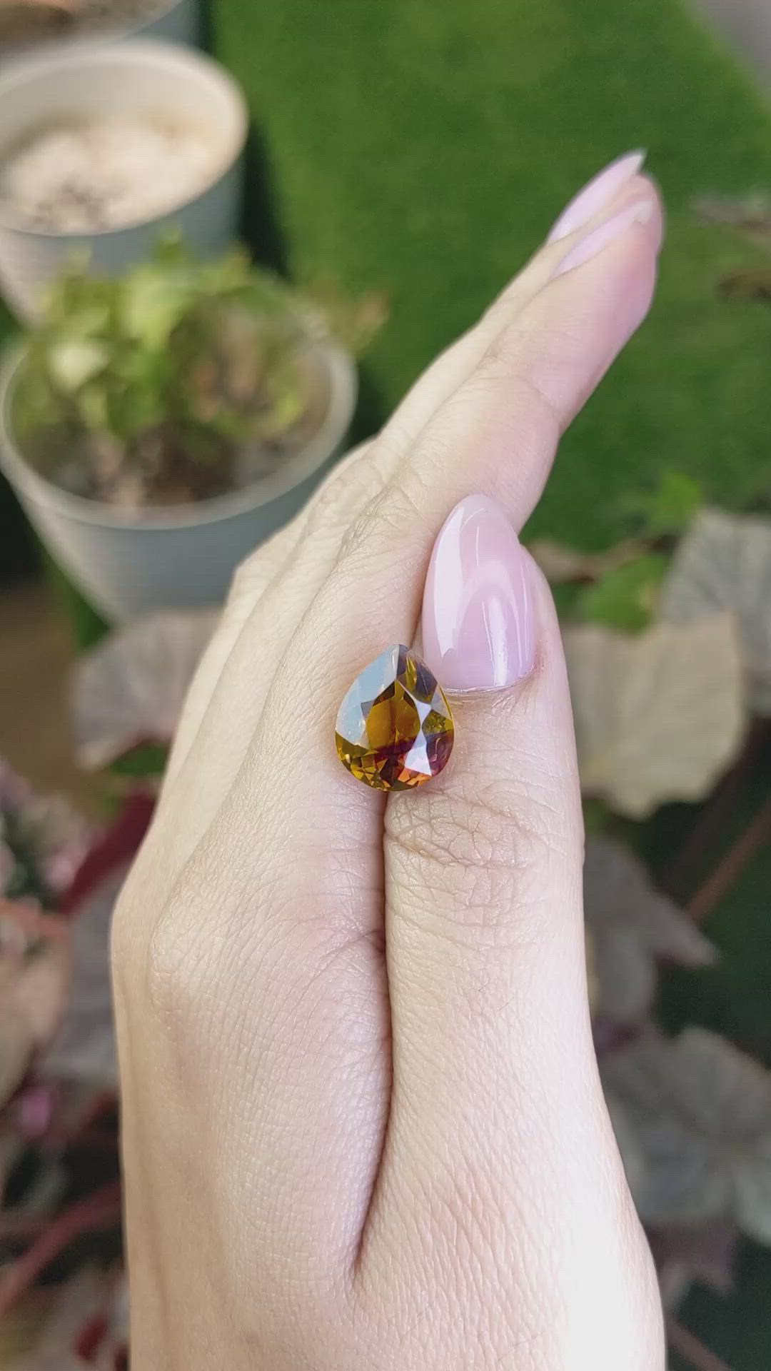 6.24 Ct. Bi Color Ametrine from Brazil Size Video