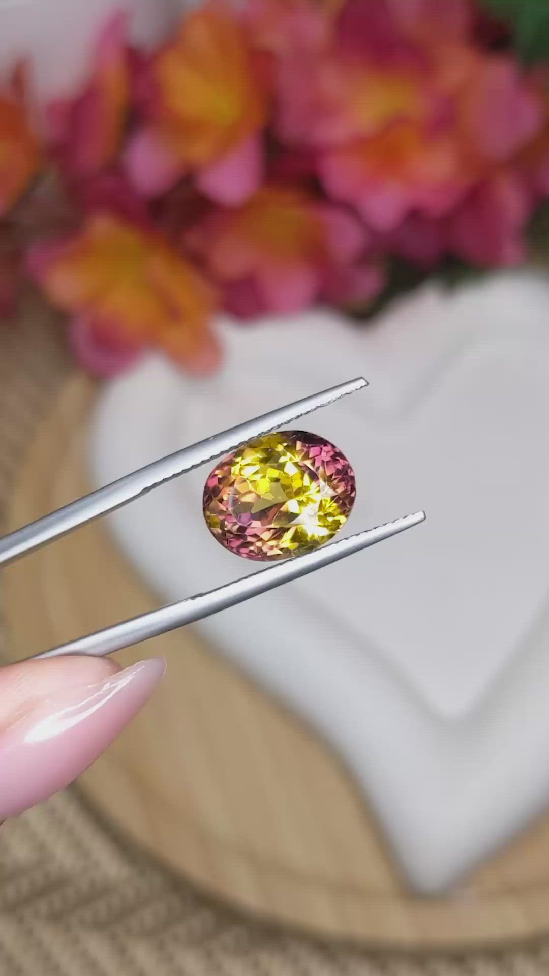 7.45 Ct. Bi Color Ametrine from Brazil Size Video