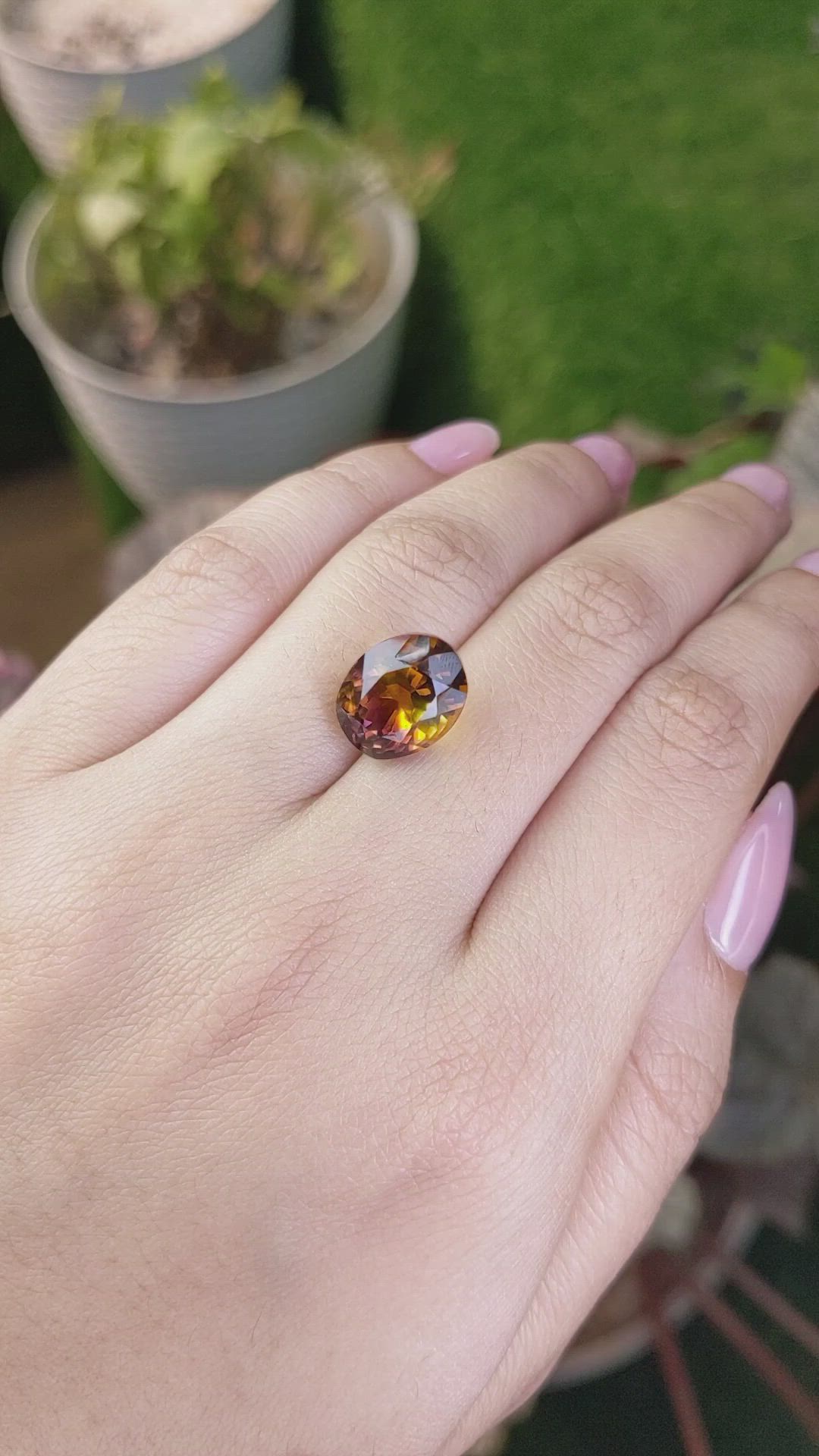 7.30 Ct. Bi Color Ametrine from Brazil Size Video