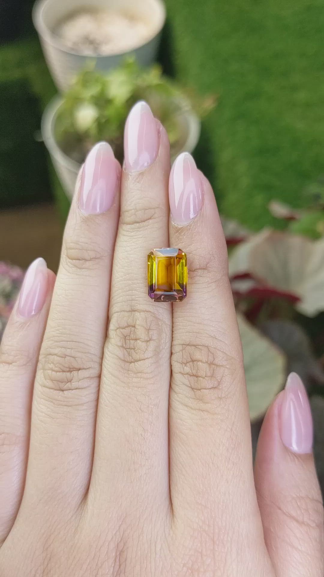 4.85 Ct. Bi Color Ametrine from Brazil Size Video