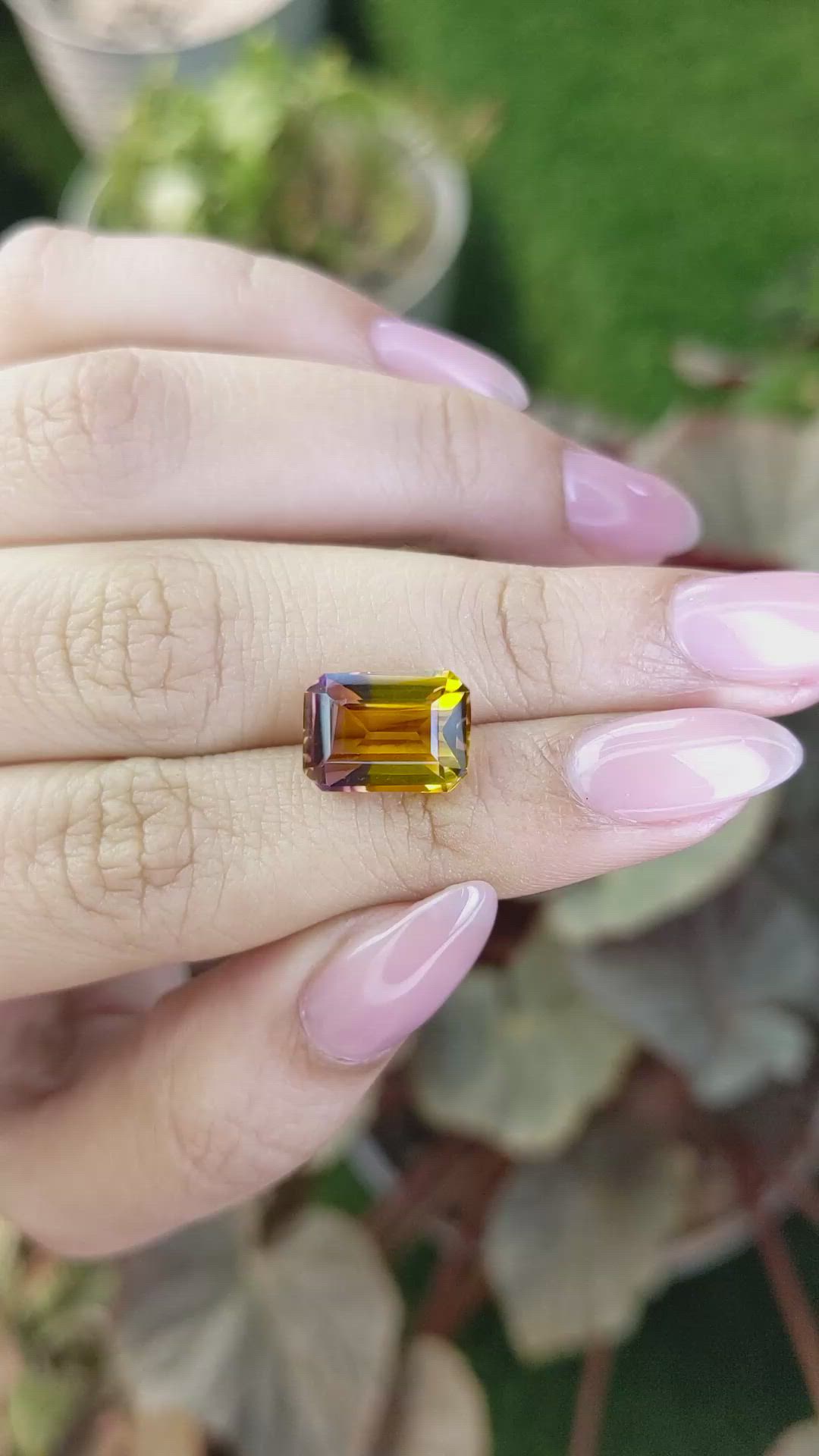 4.85 Ct. Bi Color Ametrine from Brazil Size Video