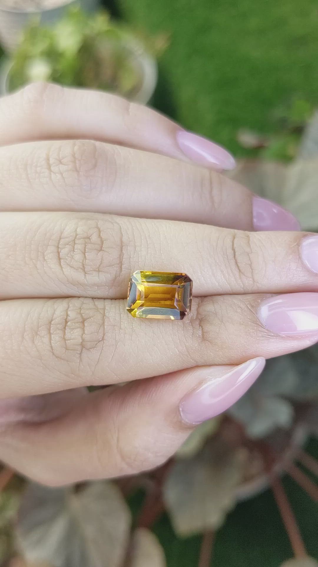 4.26 Ct. Bi Color Ametrine from Brazil Size Video