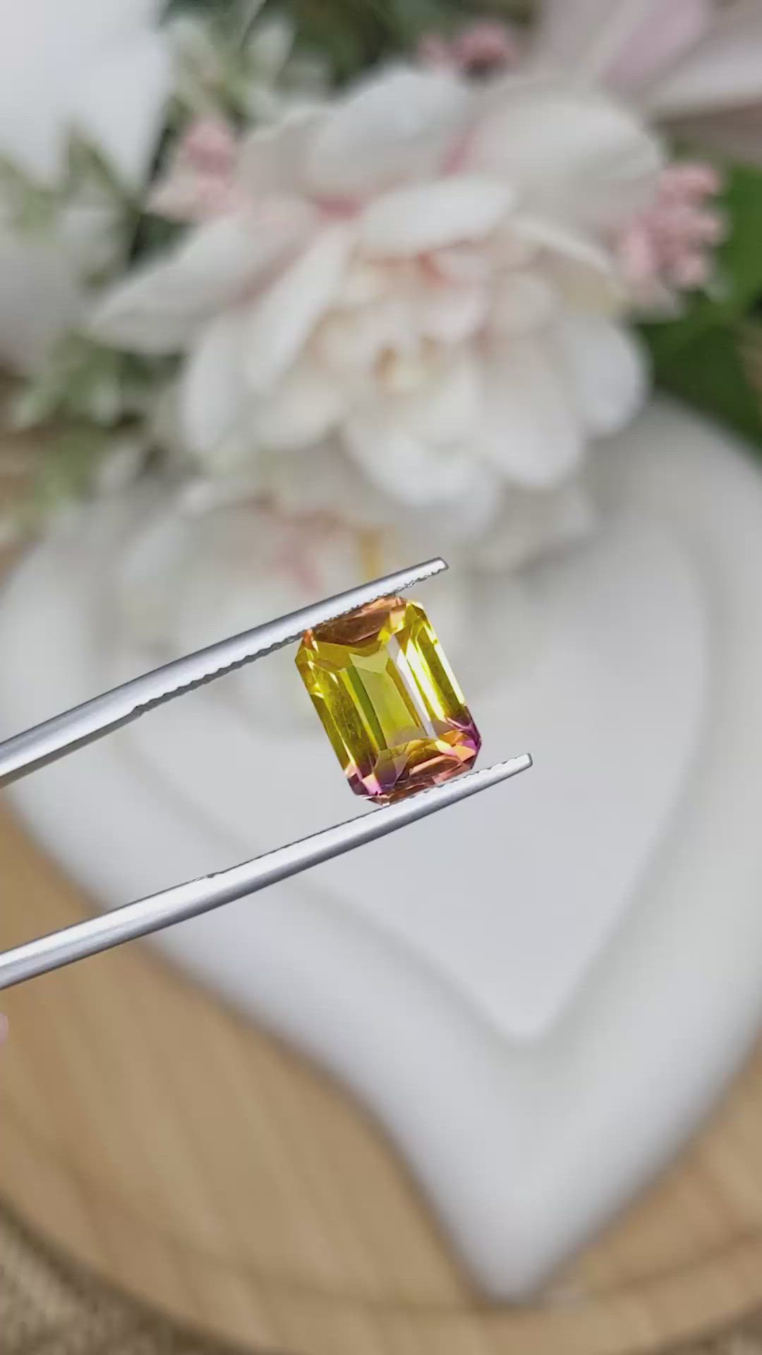 4.26 Ct. Bi Color Ametrine from Brazil Size Video