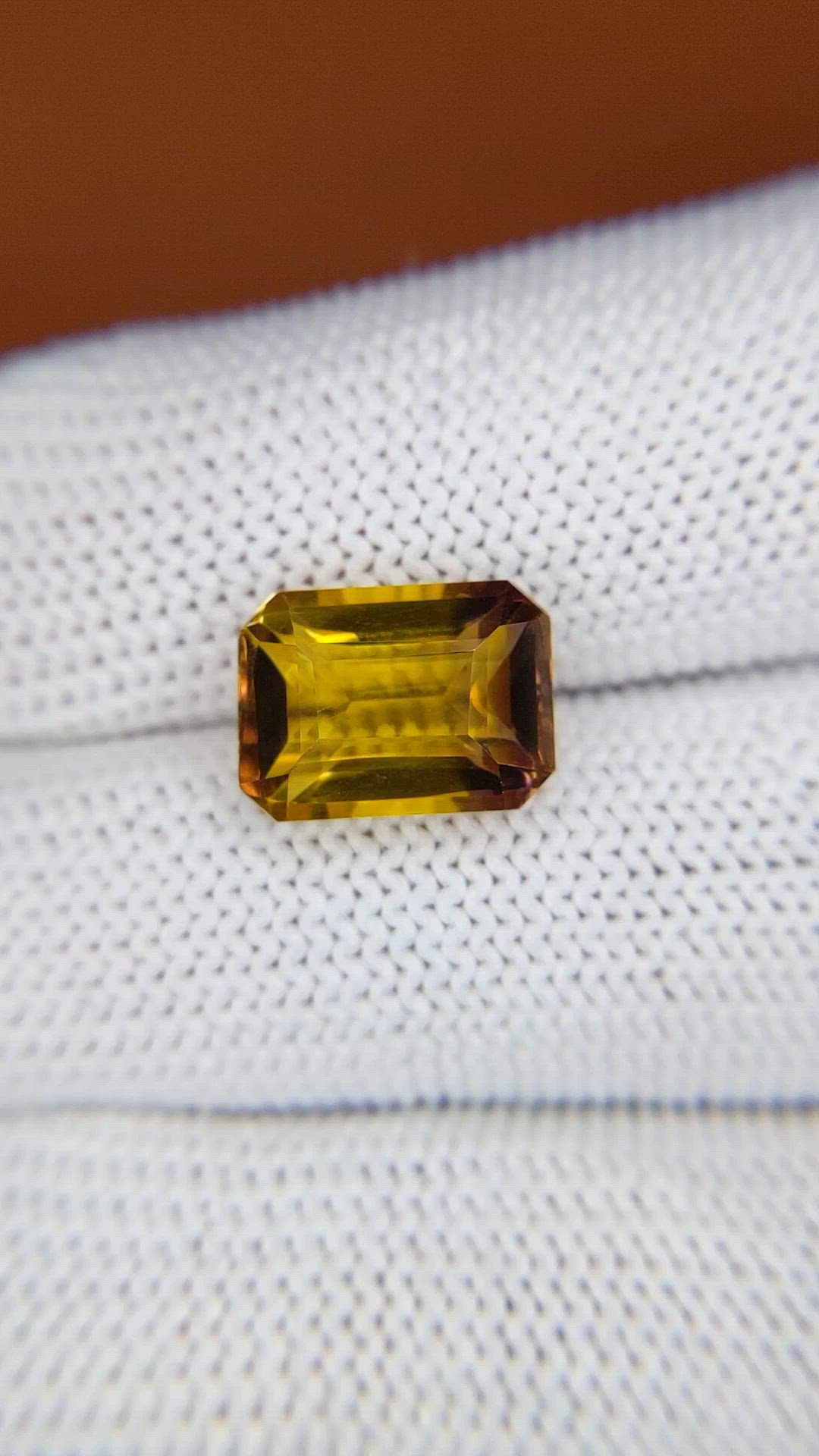 4.26 Ct. Bi Color Ametrine from Brazil Size Video