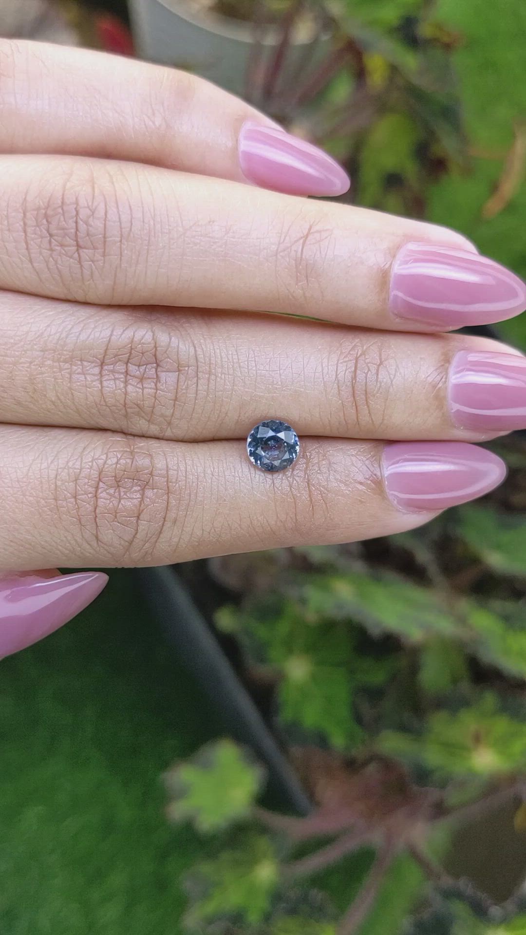 1.16 Ct. Blue Spinel from Ceylon (Sri Lanka) Size Video