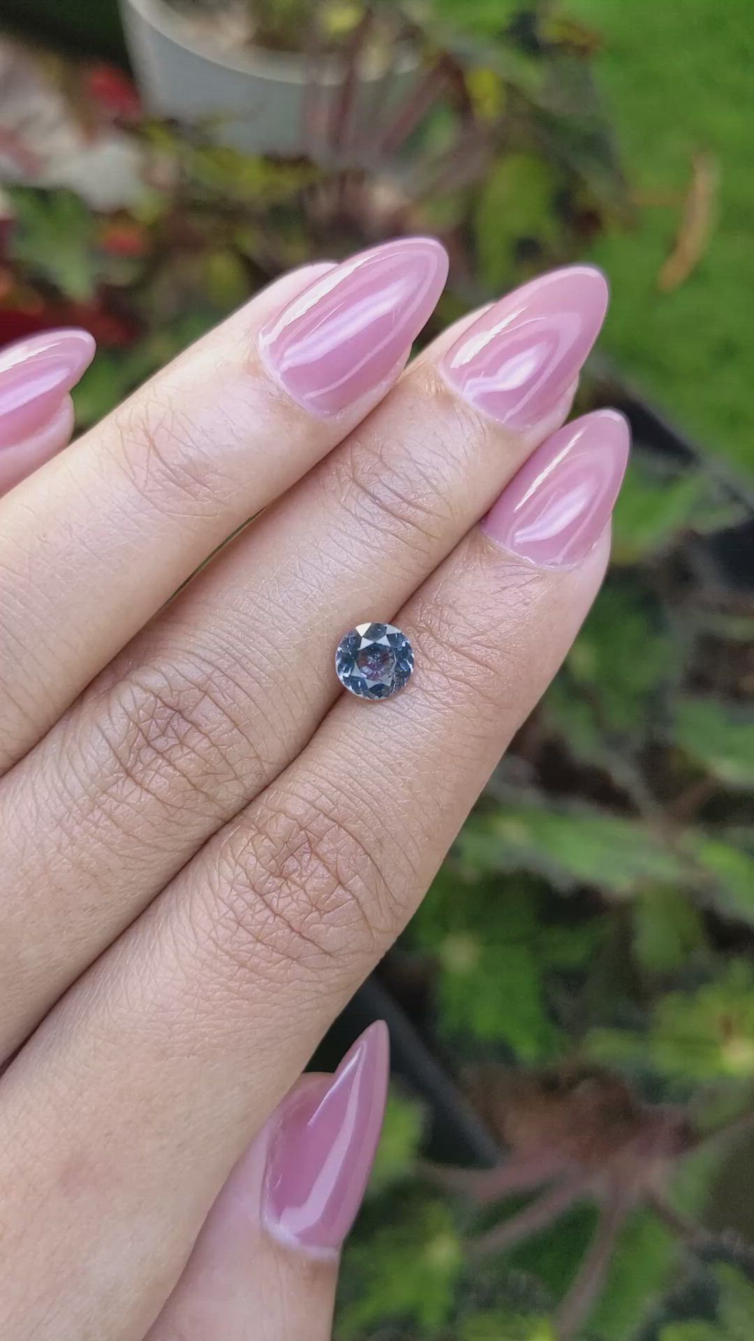 1.16 Ct. Blue Spinel from Ceylon (Sri Lanka) Size Video