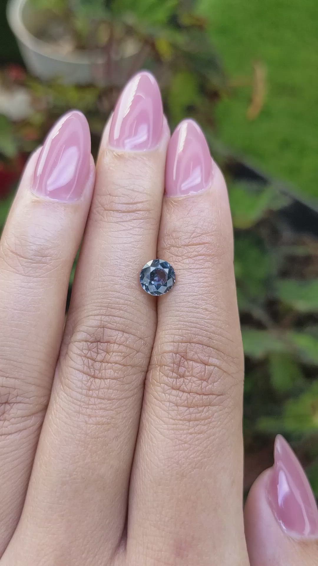 1.16 Ct. Blue Spinel from Ceylon (Sri Lanka) Size Video