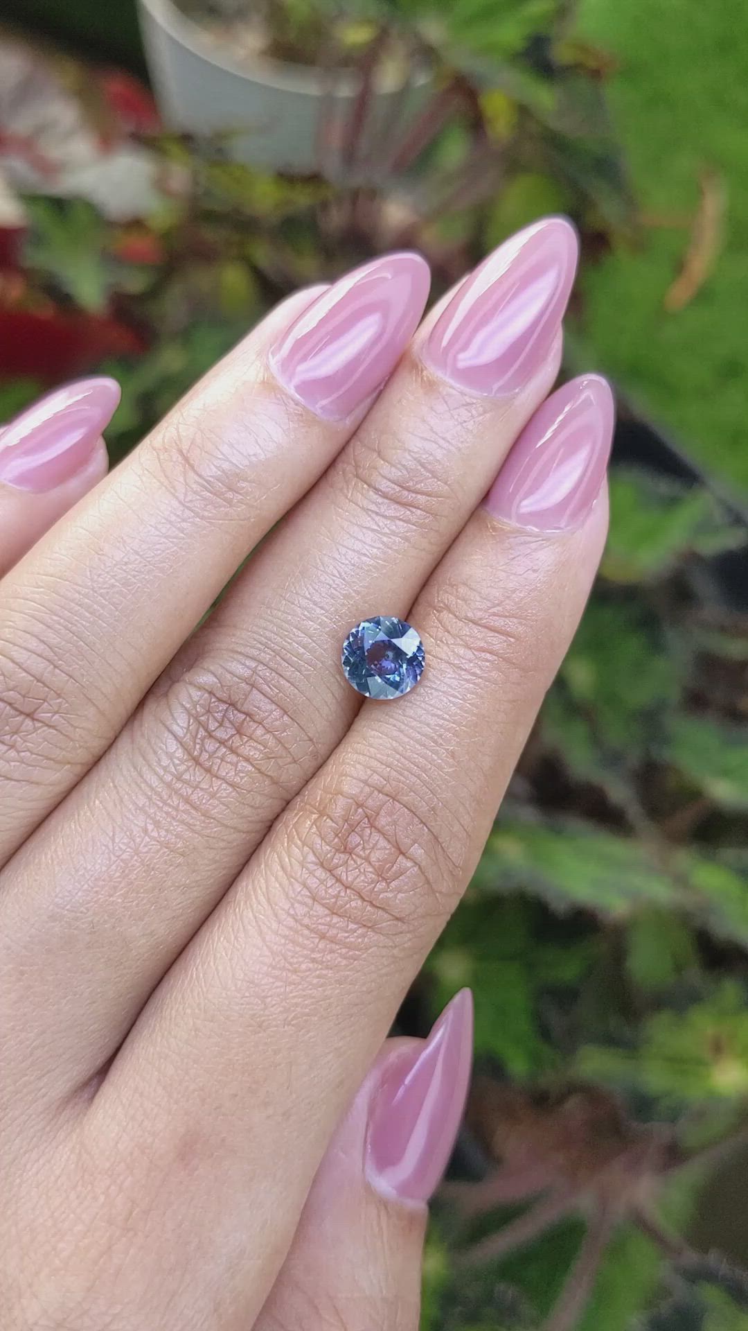 1.41 Ct. Blue Spinel from Ceylon (Sri Lanka) Size Video