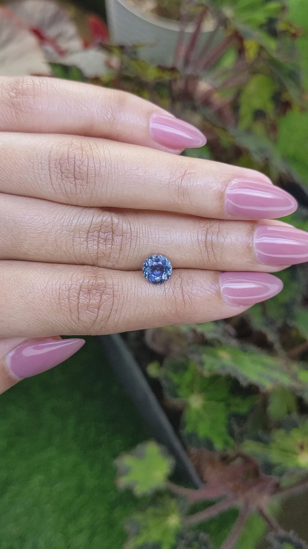 1.41 Ct. Blue Spinel from Ceylon (Sri Lanka) Size Video