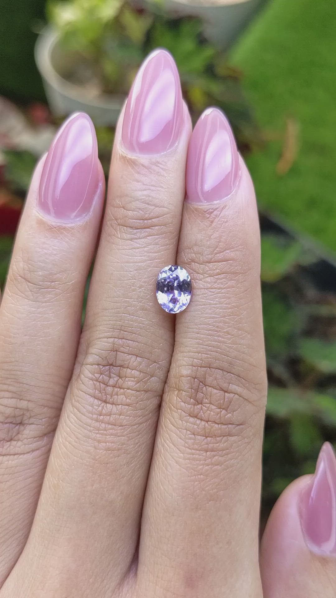 1.30 Ct. Purple Spinel from Ceylon (Sri Lanka) Size Video