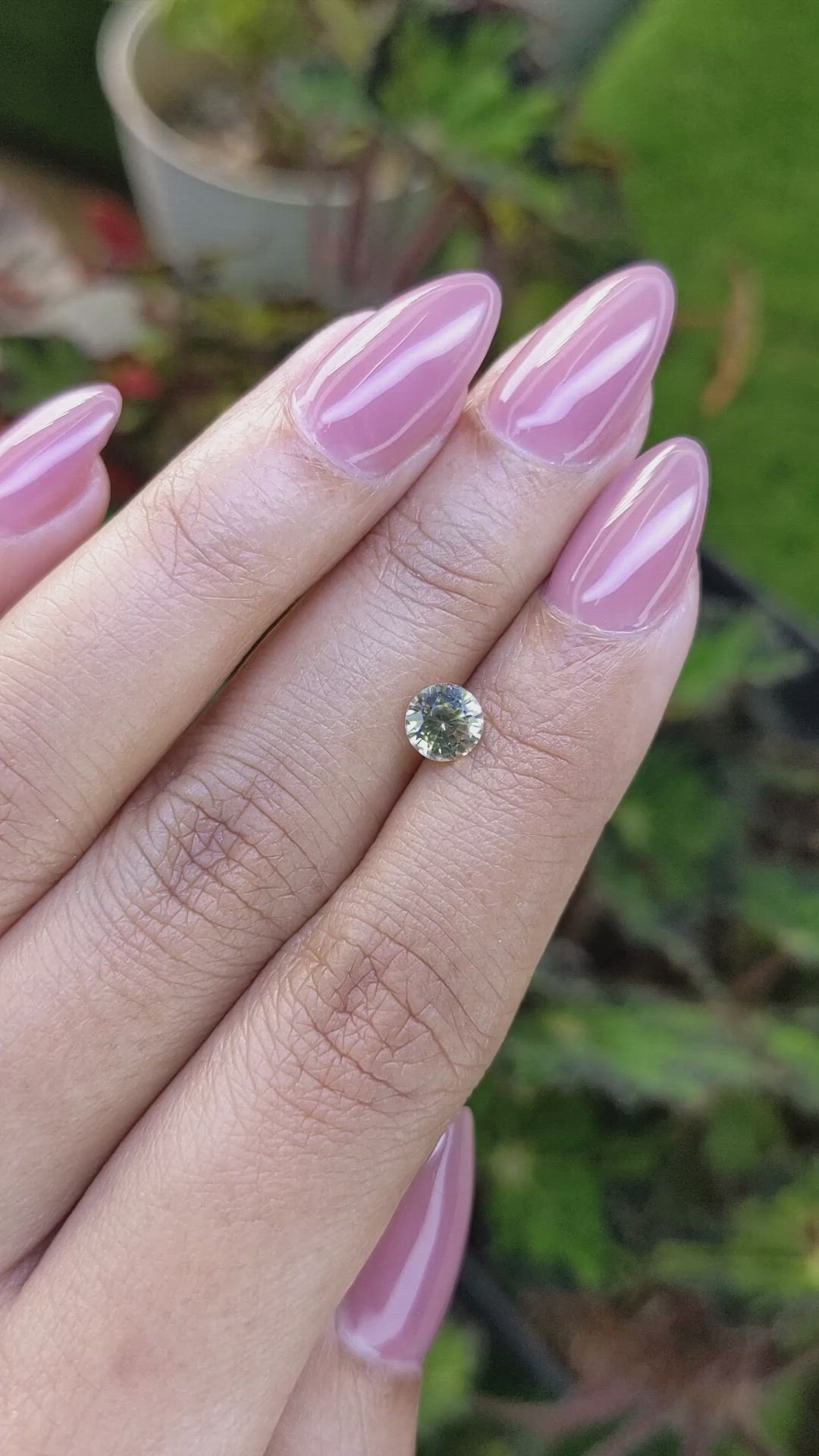 1.20 Ct. Yellow Zircon from Ceylon (Sri Lanka) Size Video