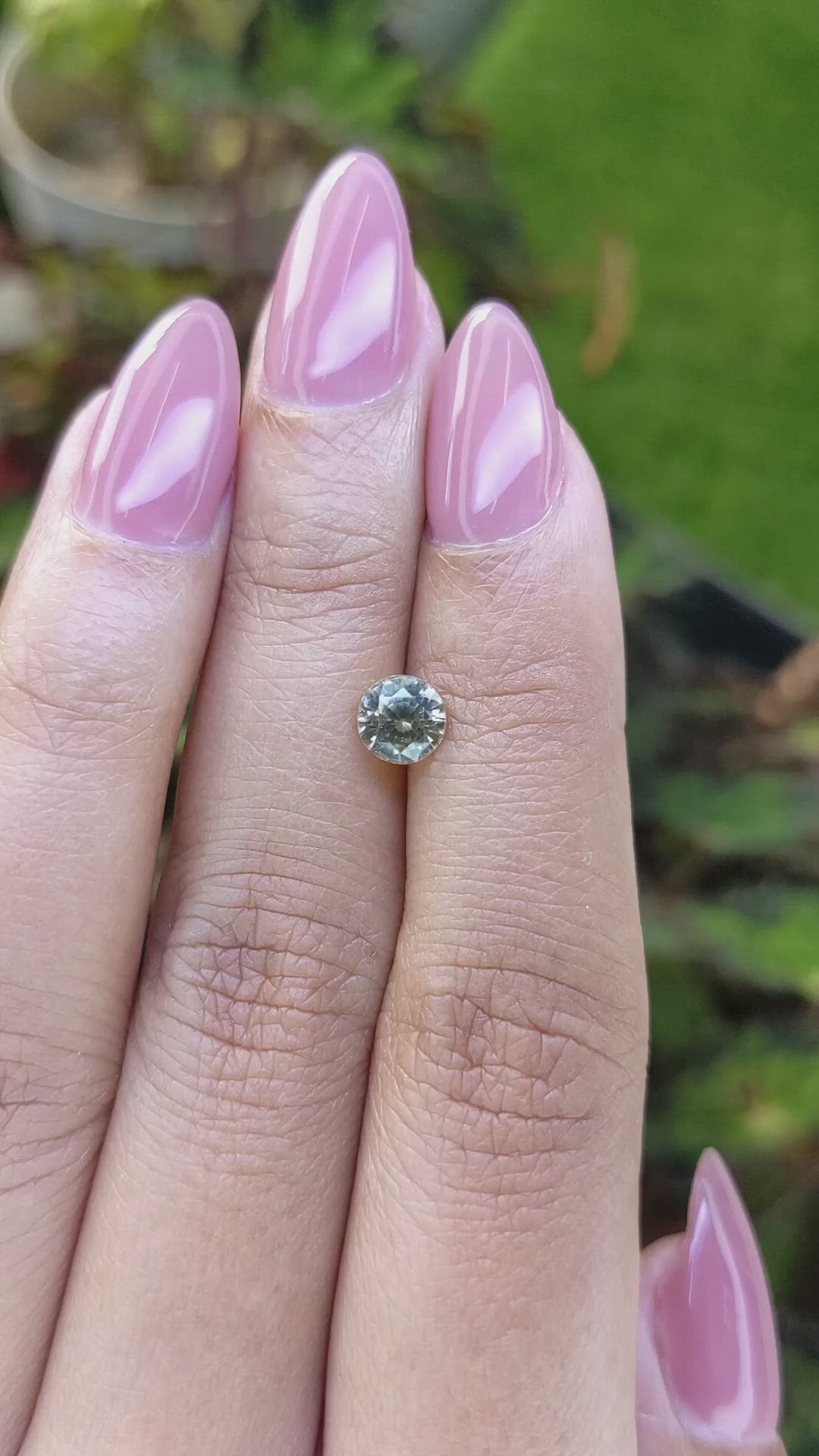 1.20 Ct. Yellow Zircon from Ceylon (Sri Lanka) Size Video