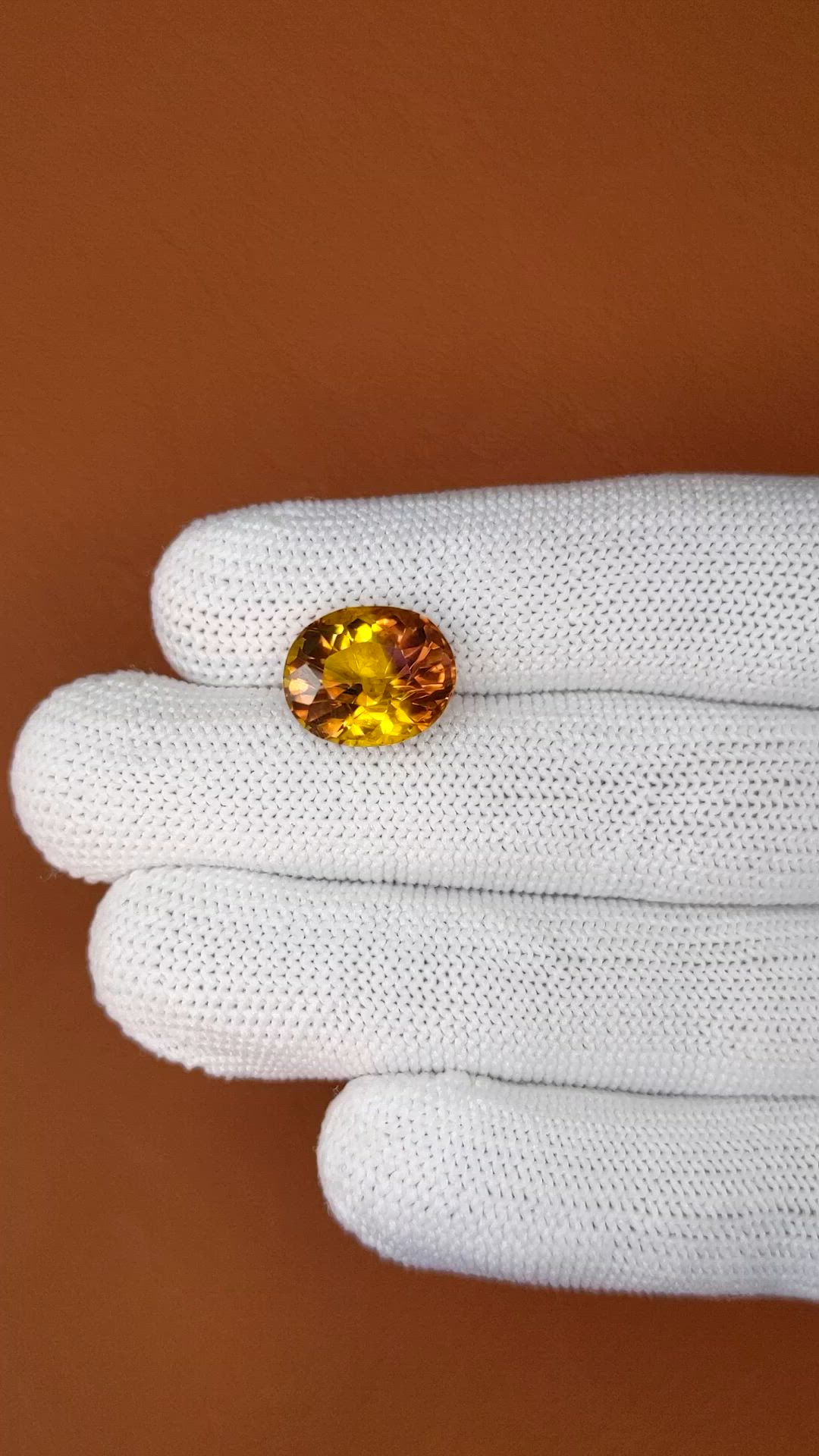 6.12 Ct. Bi Color Ametrine from Brazil Size Video