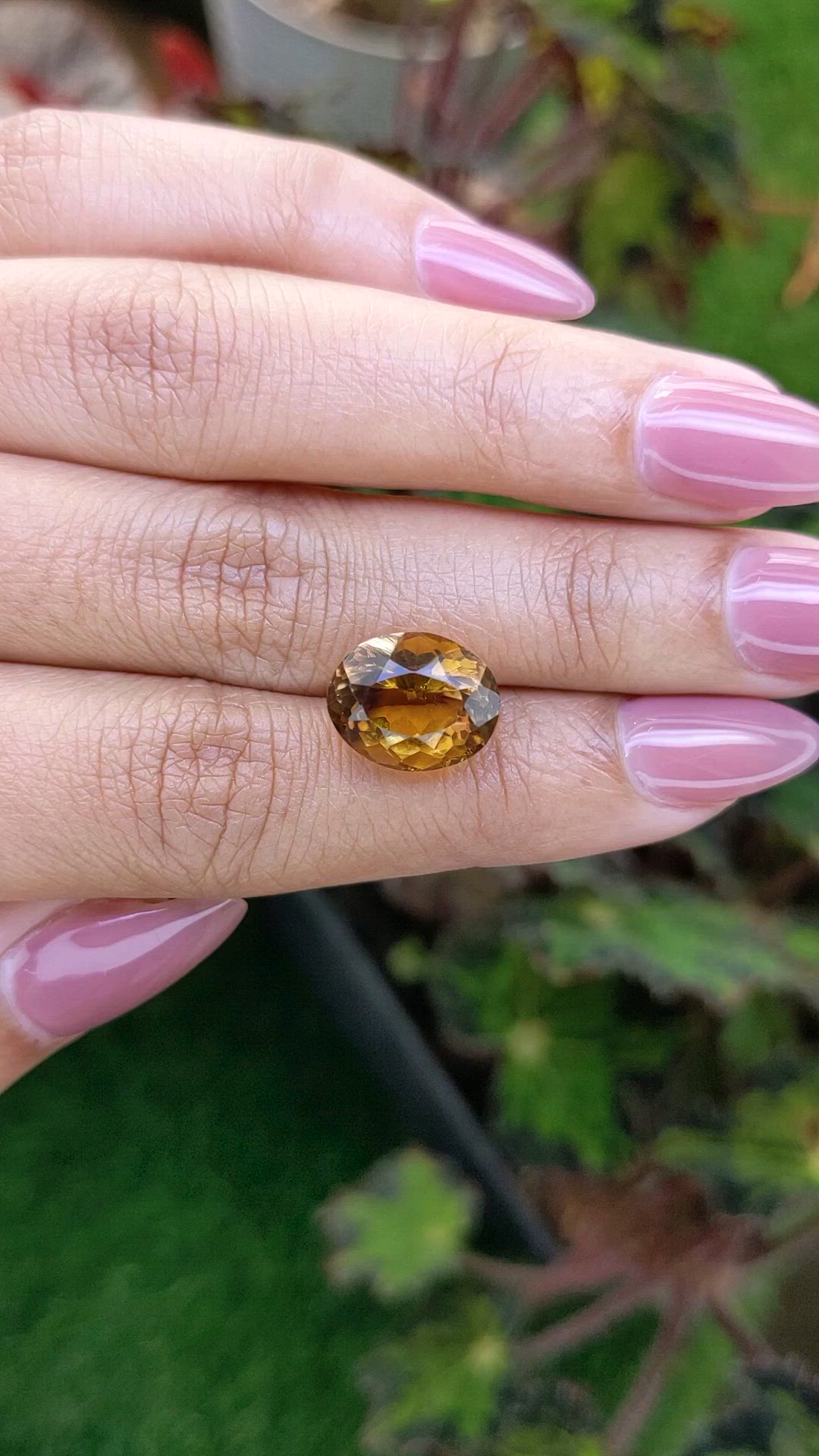 5.95 Ct. Bi Color Ametrine from Brazil Size Video