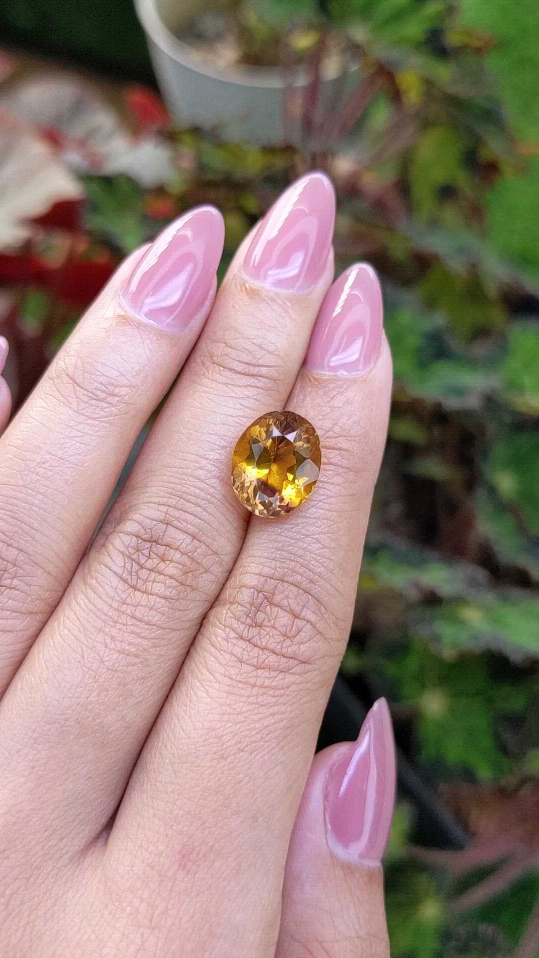 5.95 Ct. Bi Color Ametrine from Brazil Size Video