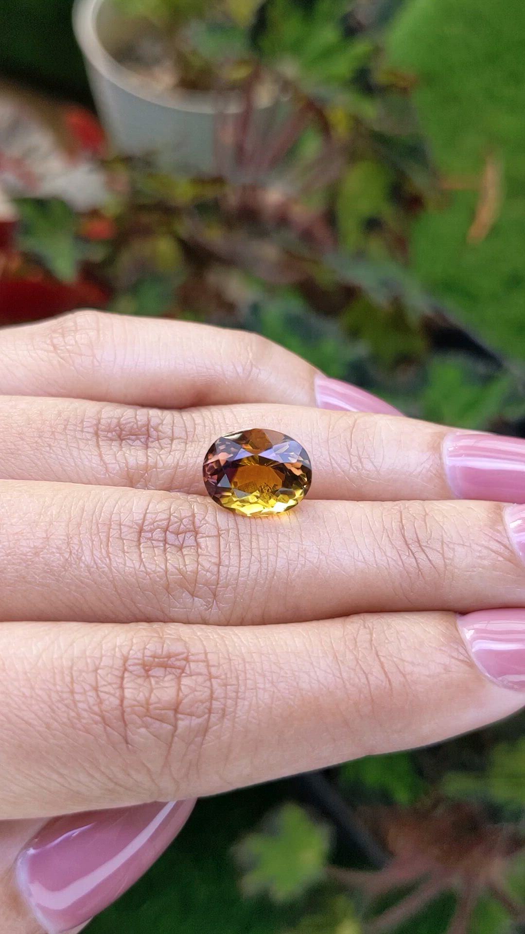 5.48 Ct. Bi Color Ametrine from Brazil Size Video