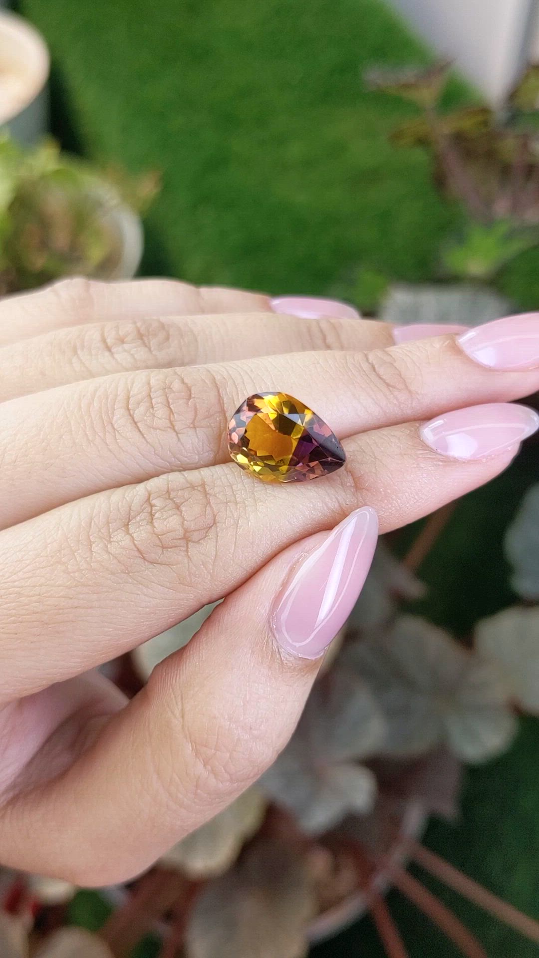 6.65 Ct. Bi Color Ametrine from Brazil Size Video