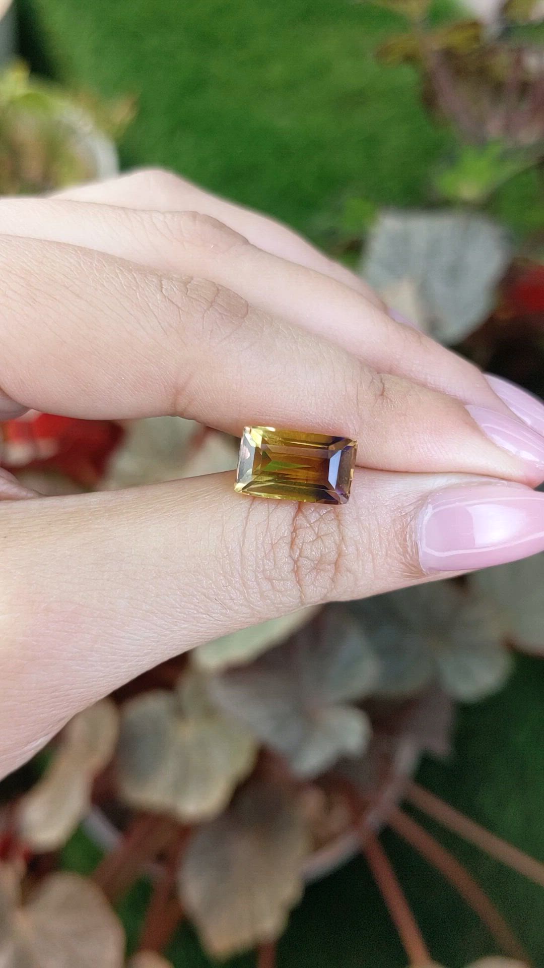 5.01 Ct. Bi Color Ametrine from Brazil Size Video